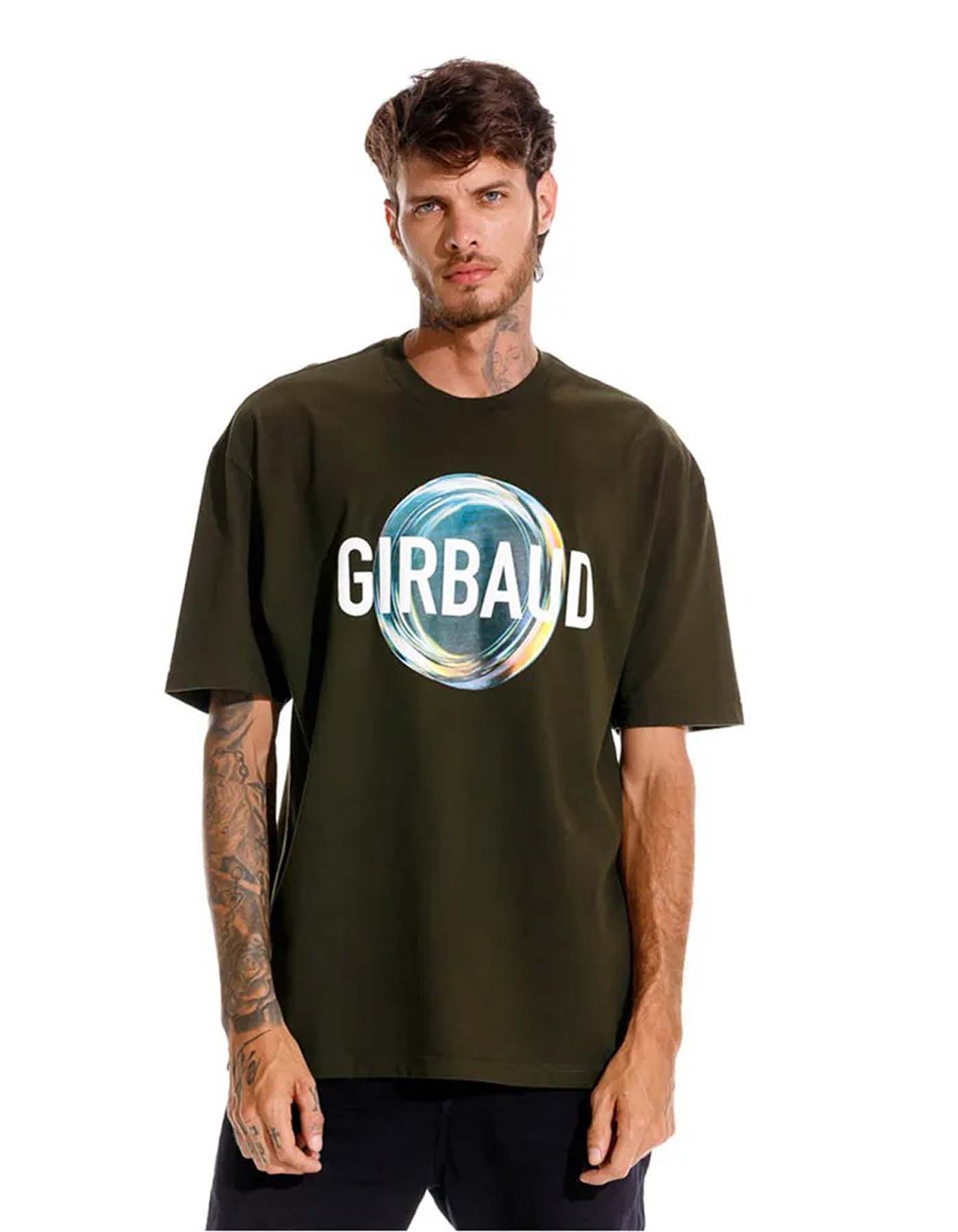 Camiseta Girbaud Hombre GM1102804N000-VEO