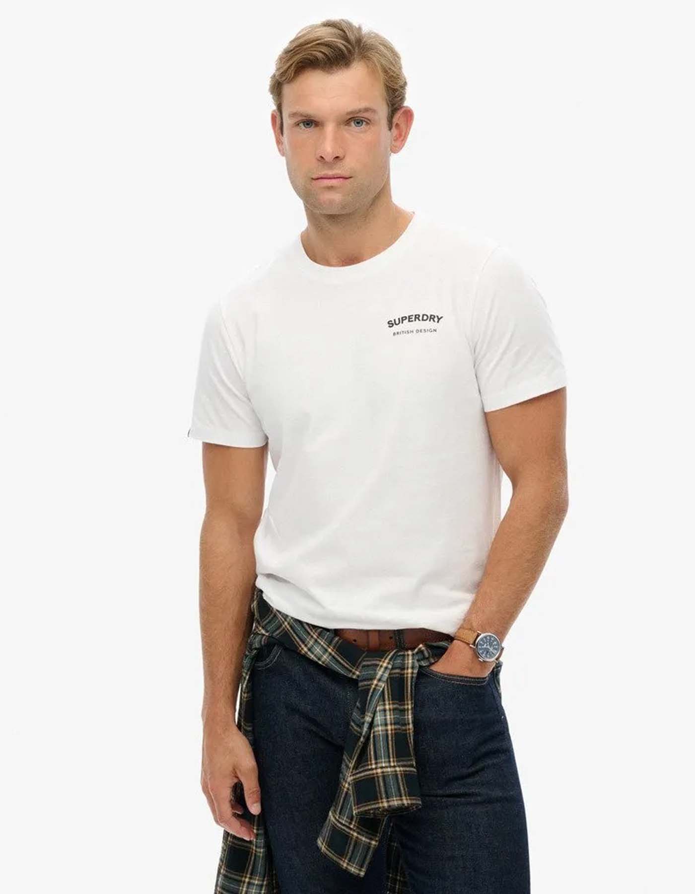Camiseta Superdry Hombre M1012274A-01C