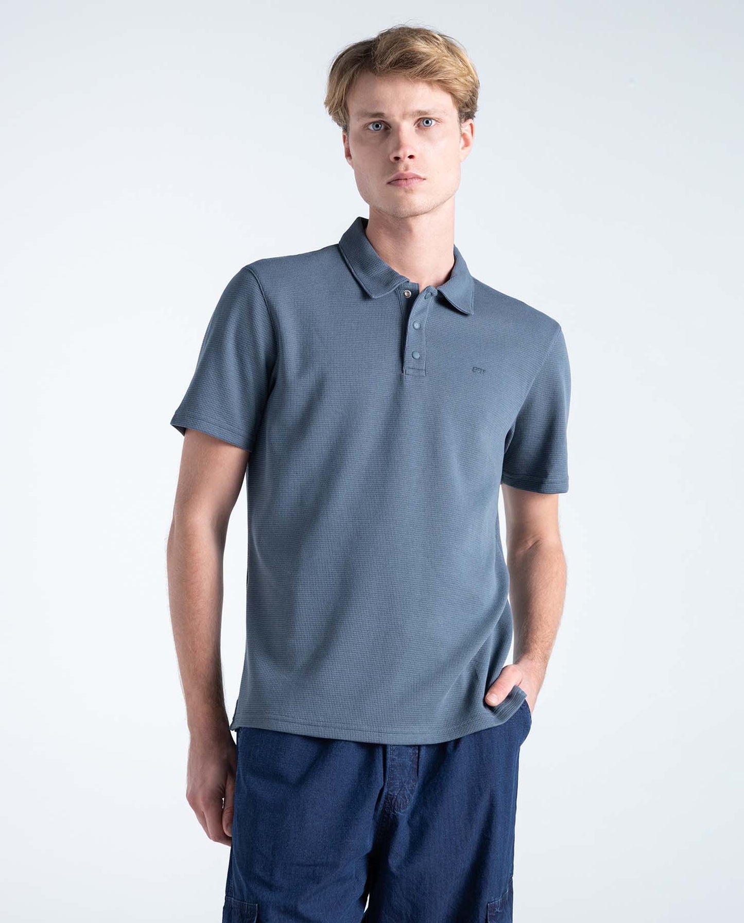 Camiseta Tipo Polo Americanino Hombre 801H006-194220