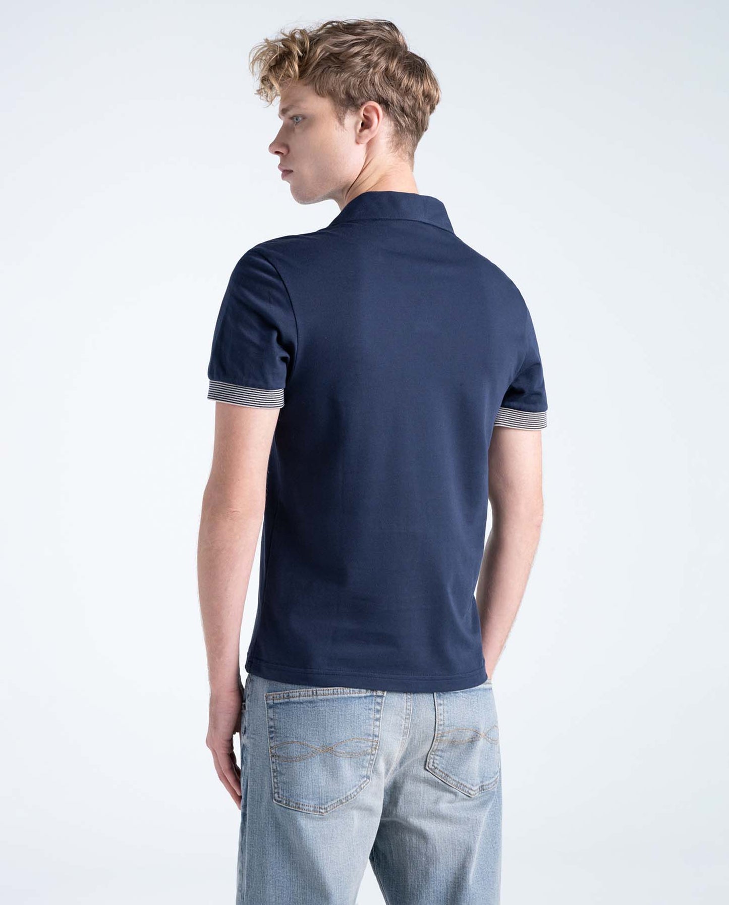 Camiseta Tipo Polo Americanino Hombre 801H007-194024