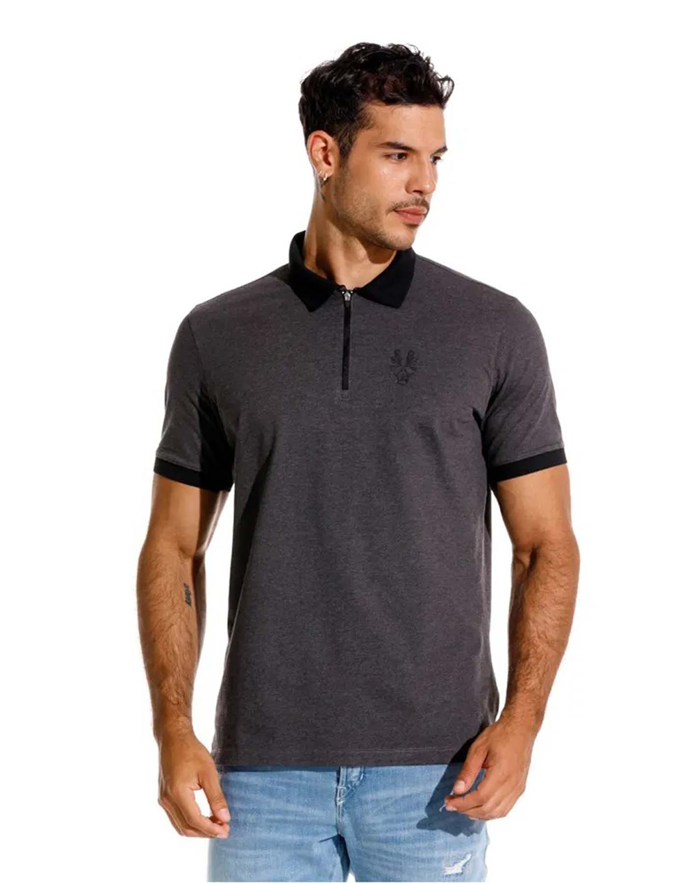 Camiseta Tipo Polo Girbaud Hombre GM1102619N000-GRM
