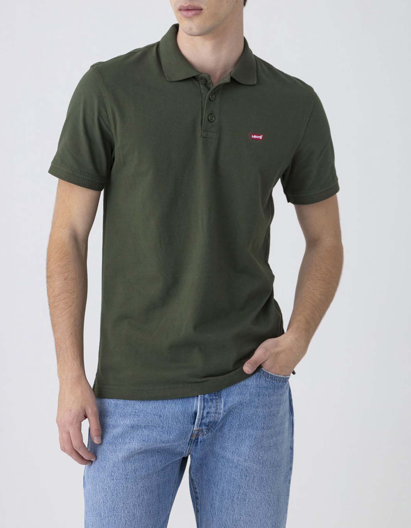 Camiseta Tipo Polo Levis Hombre 234319