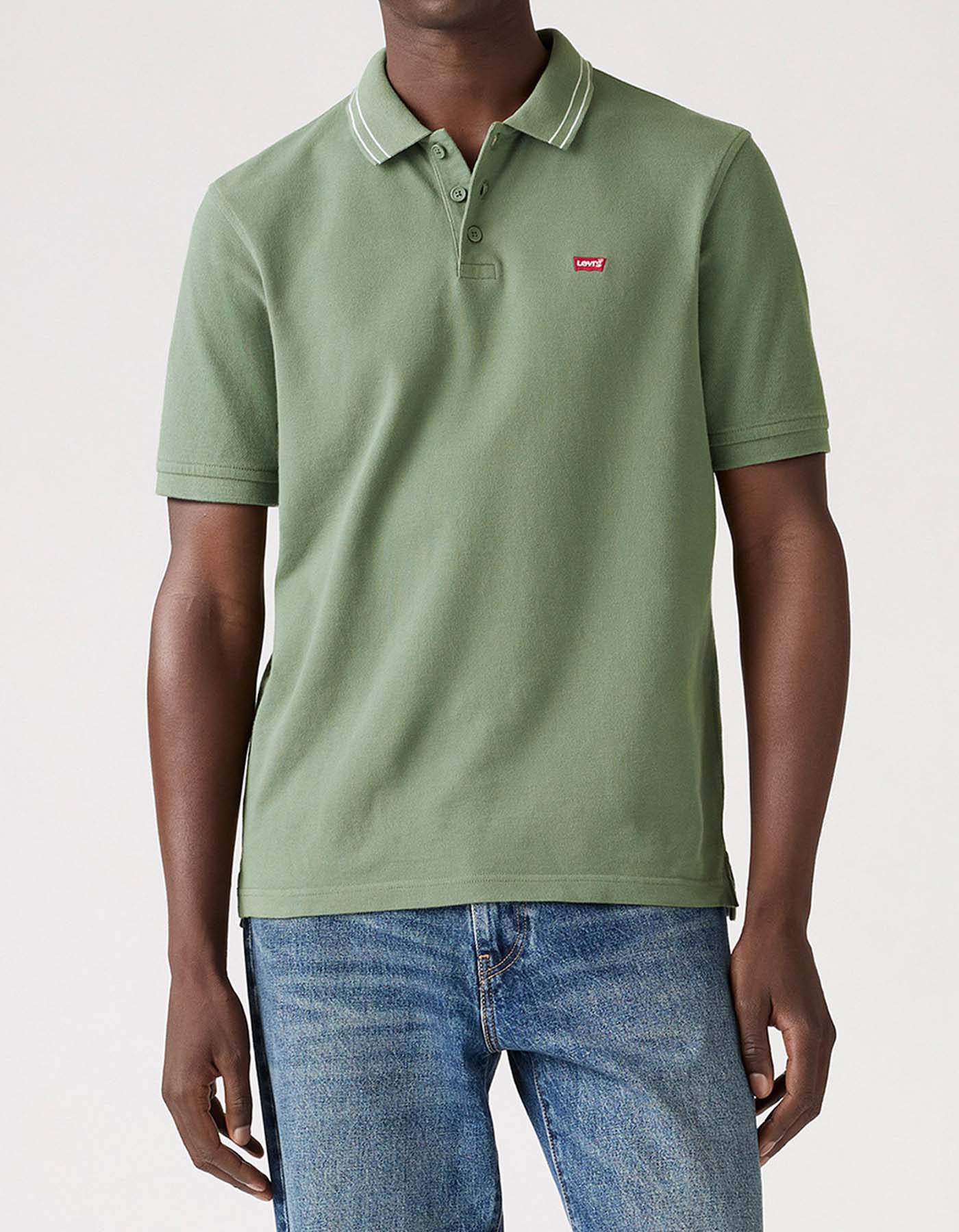 Camiseta Tipo Polo Levis Hombre 235528