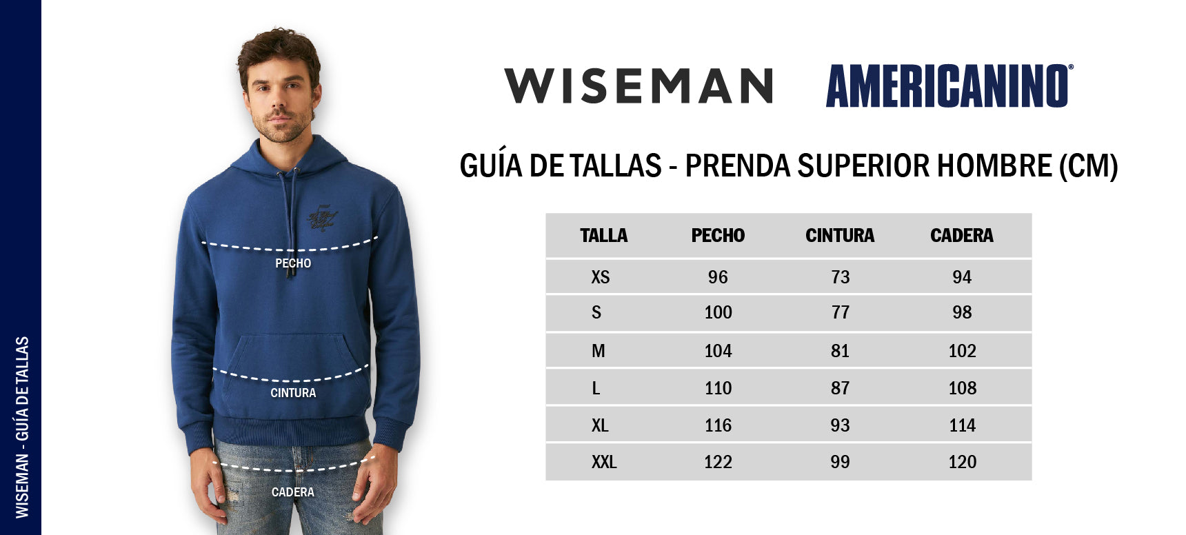 PRENDAS SUPERIORES - AMERICANINO