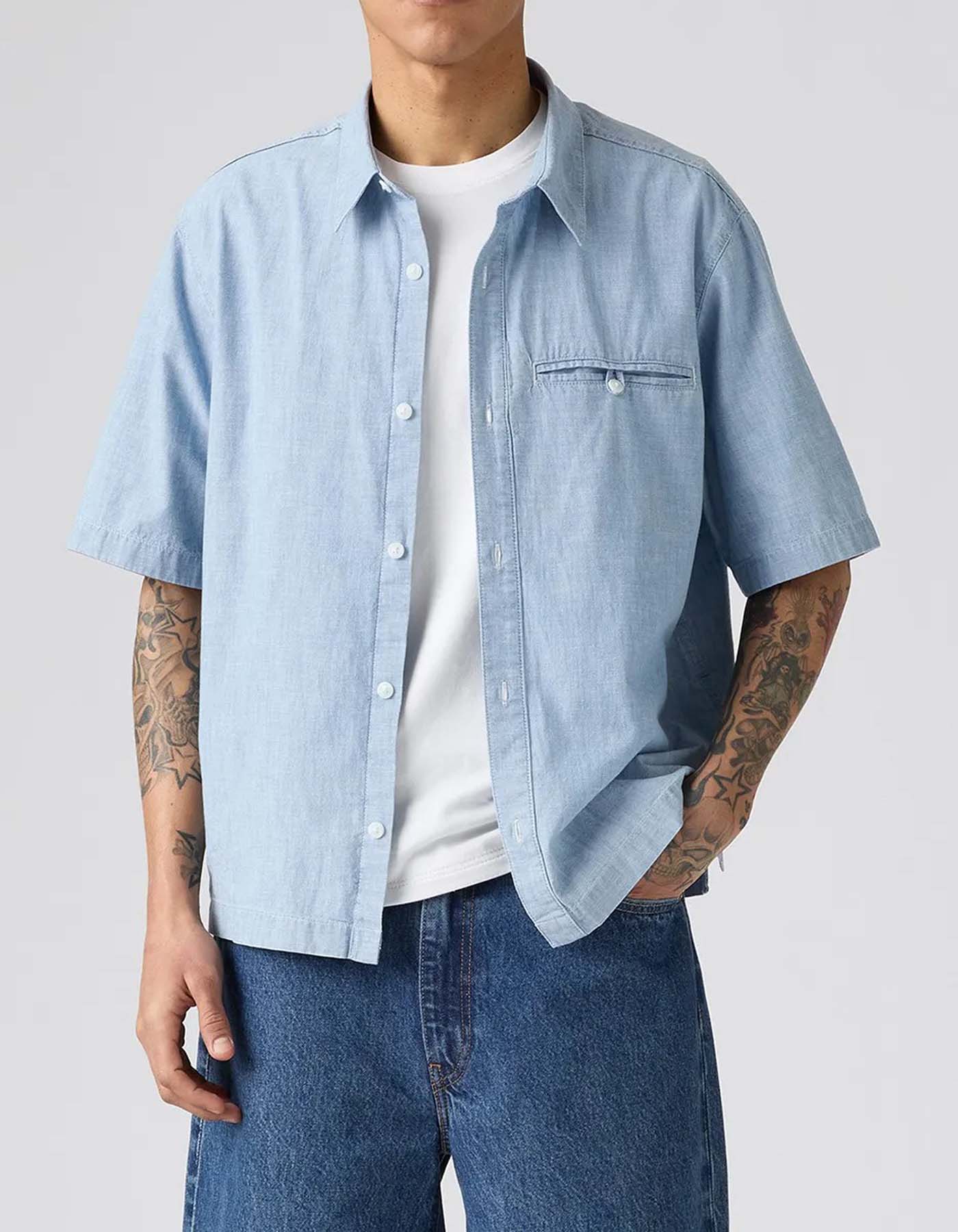 Camisa Manga Corta Levis Hombre 235654