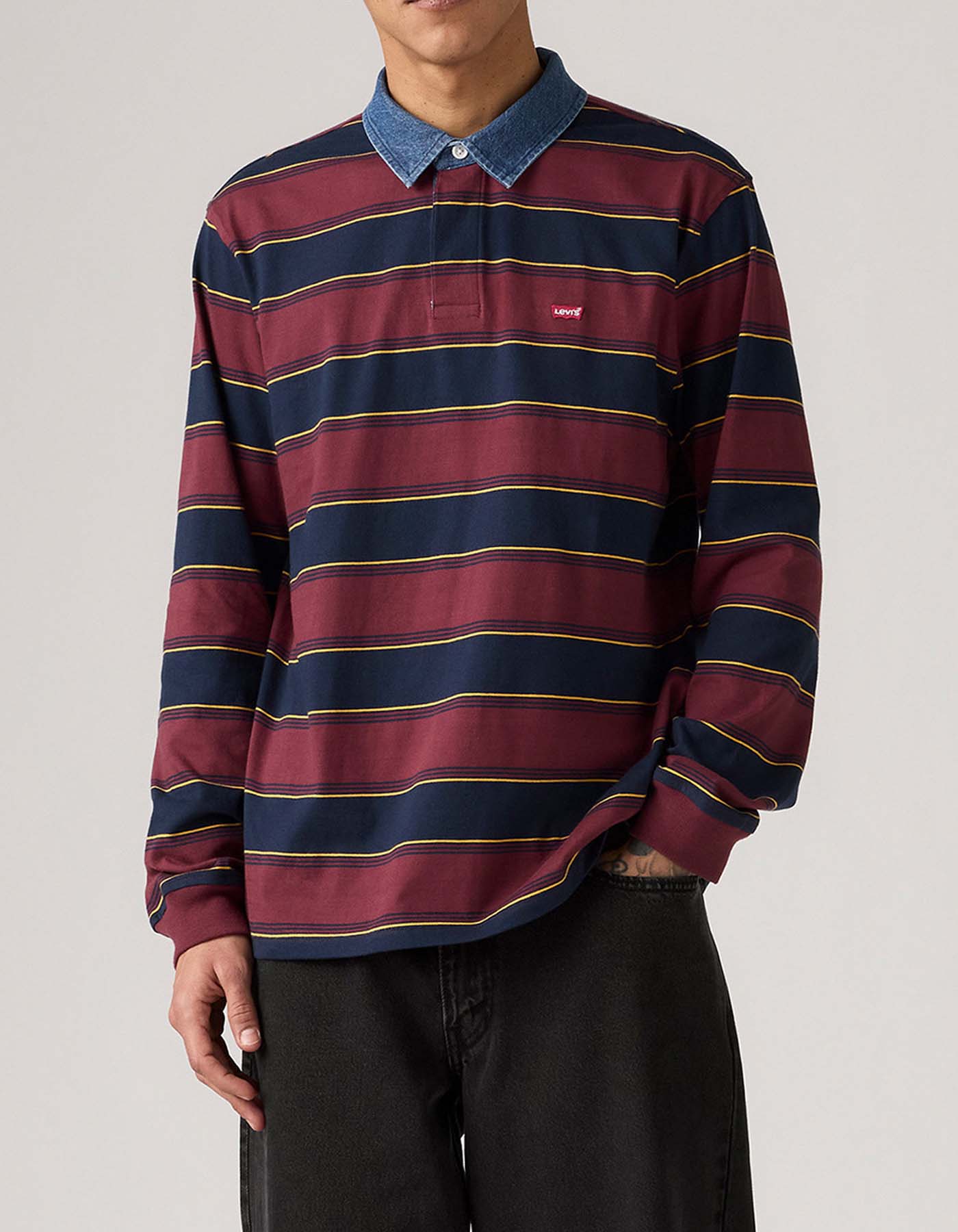 Camiseta Tipo Polo Levis Hombre 235522