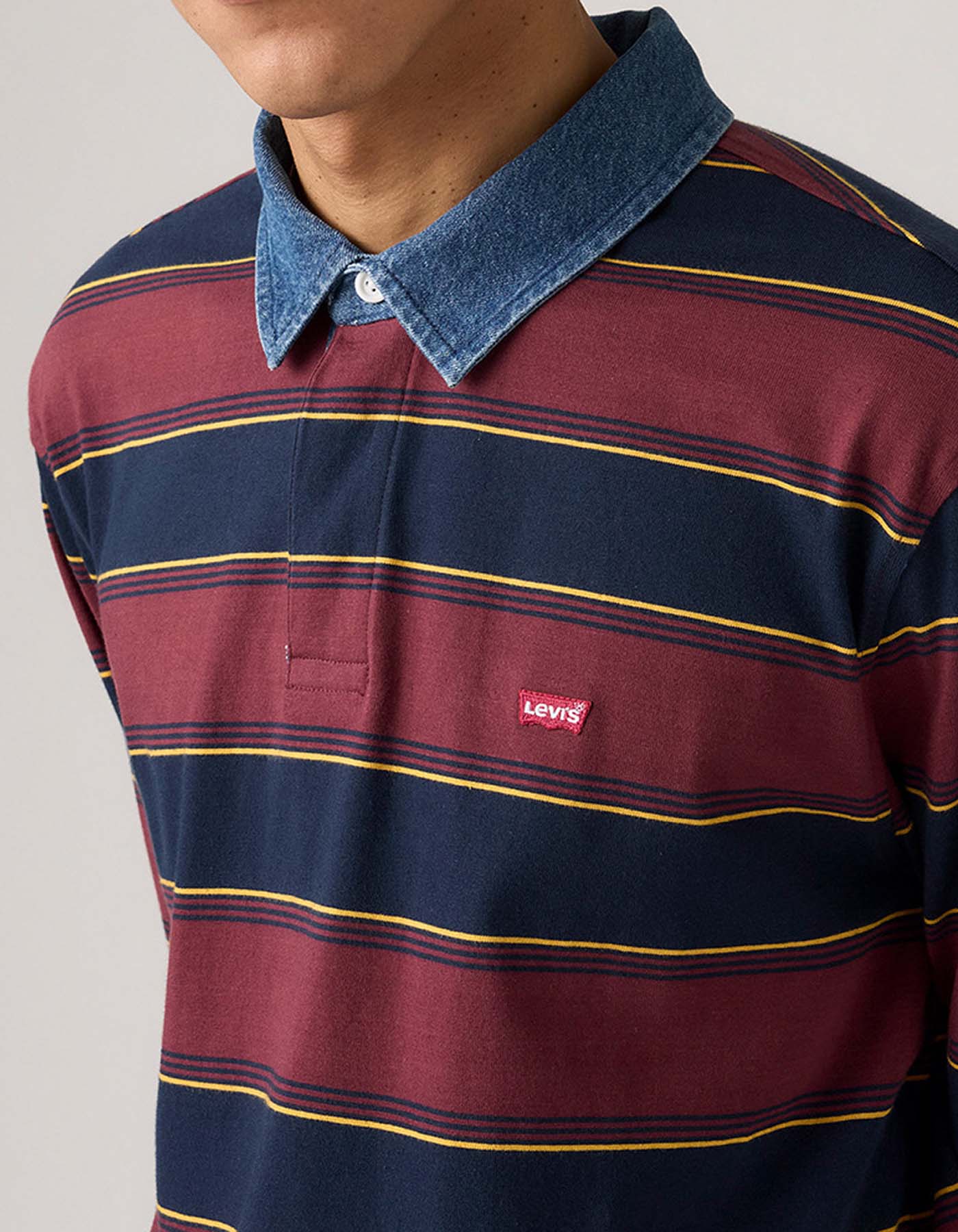 Camiseta Tipo Polo Levis Hombre 235522