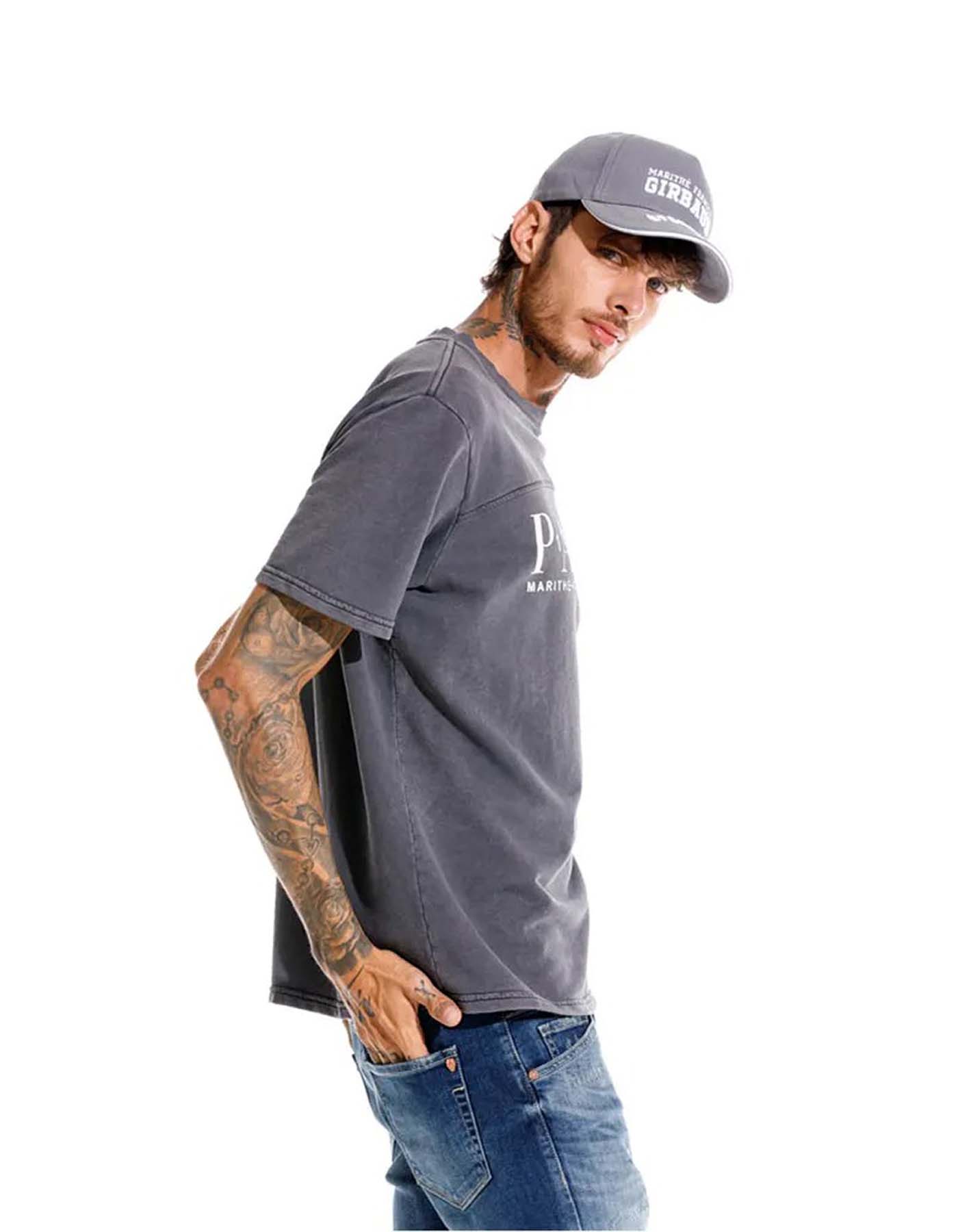 Camiseta Girbaud Hombre GM1102817N000-GRO