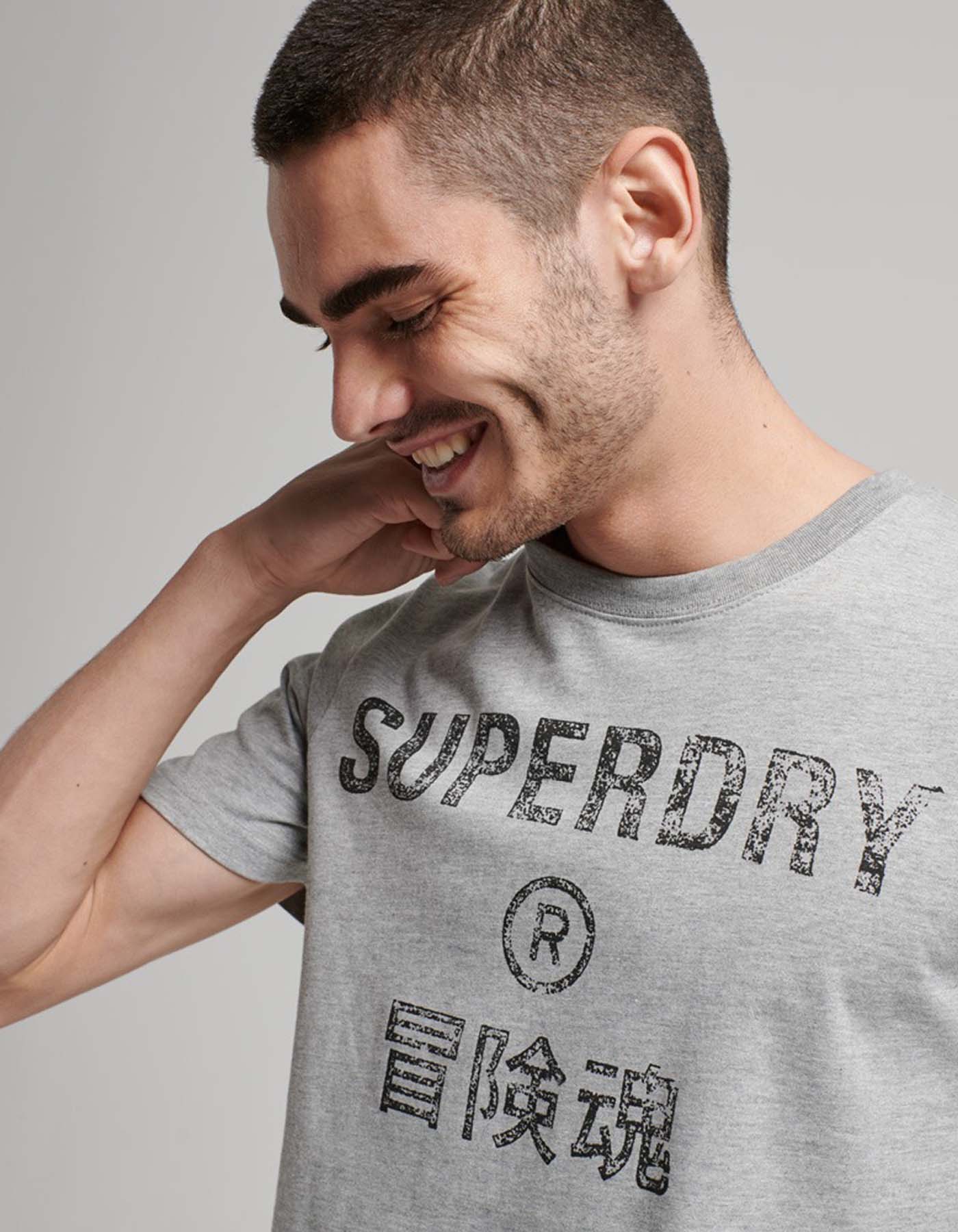 Camiseta Superdry Hombre M1011475A-07Q