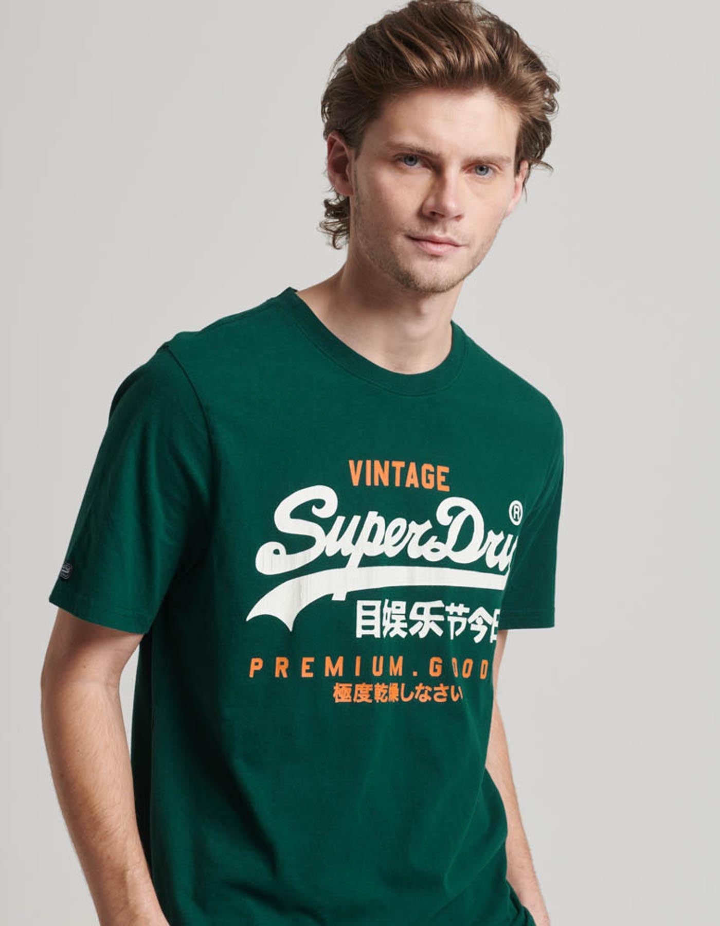 Camiseta Super Dry Hombre M1011747A GCI