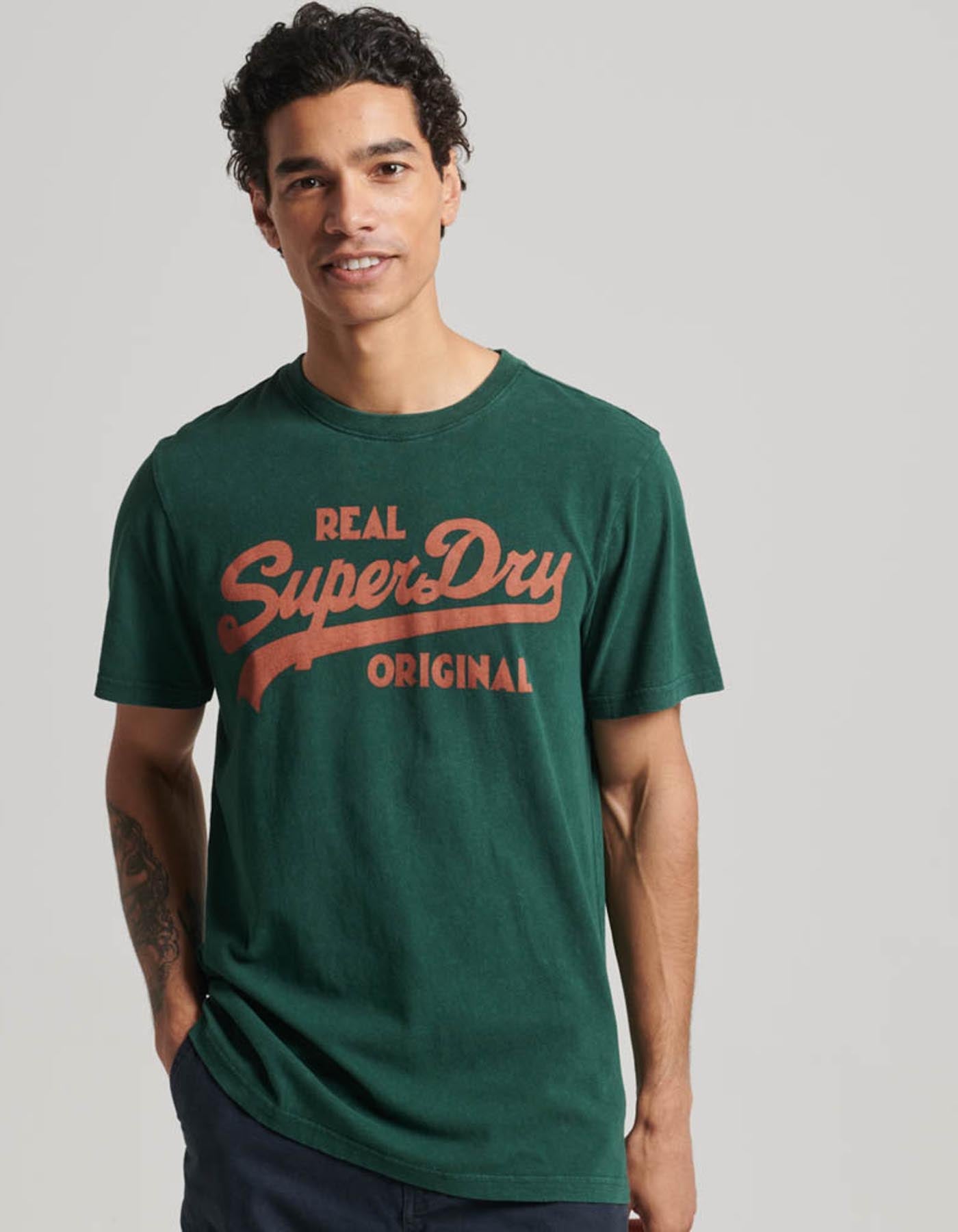 Camiseta Super Dry Hombre M1011860A 27E
