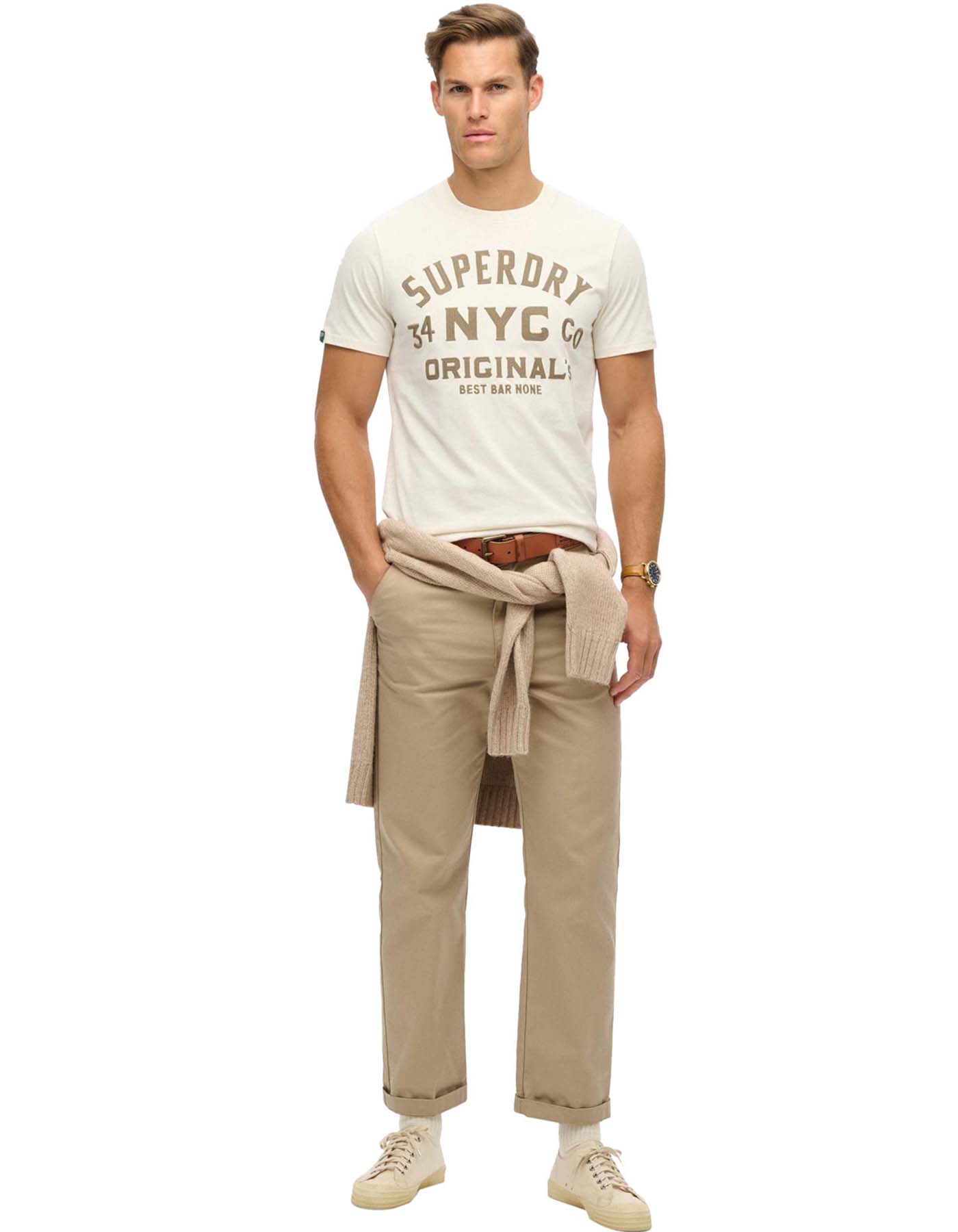 Camiseta Superdry Hombre M1012005A-38C
