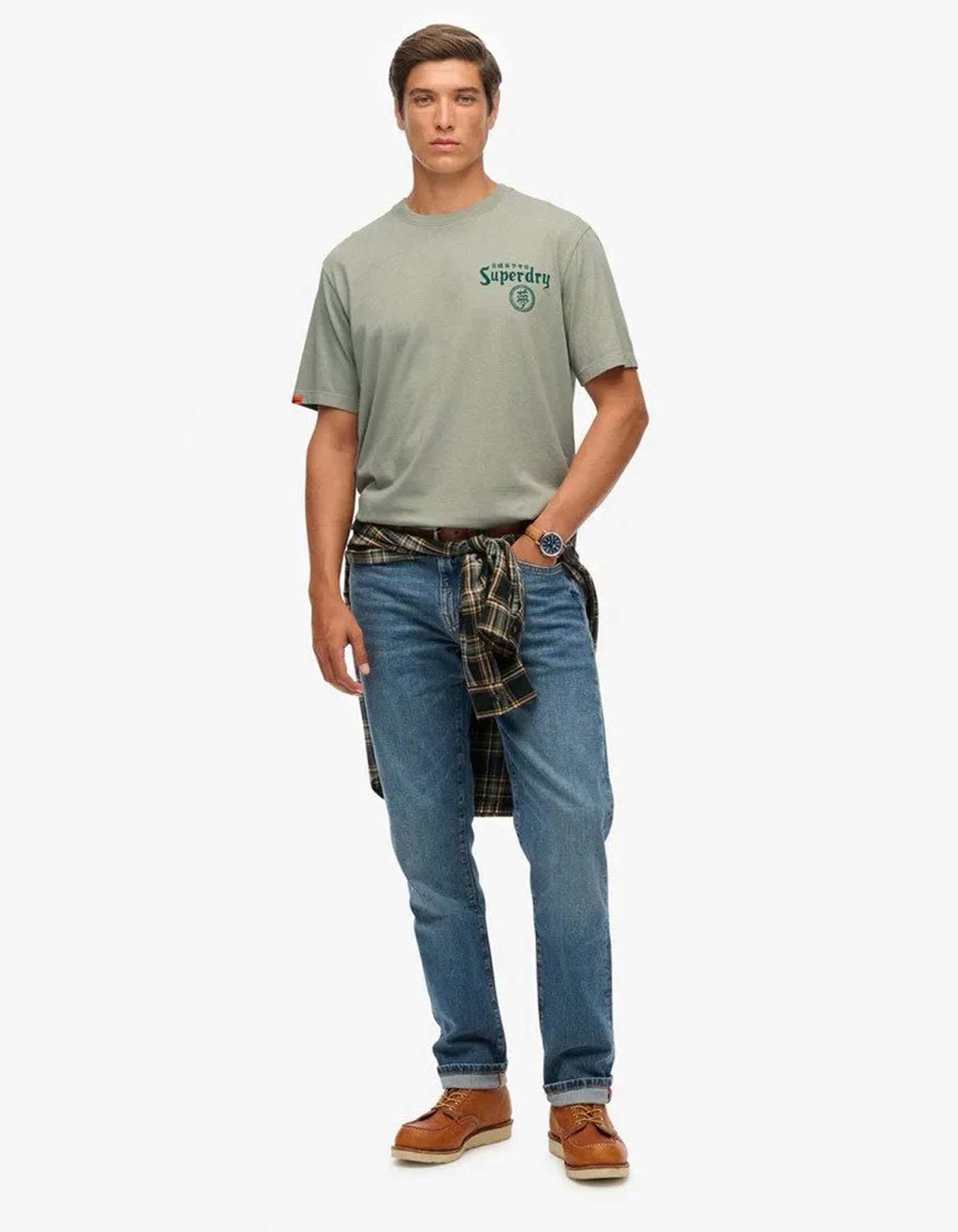 Camiseta Superdry Hombre M1012248A-HIK