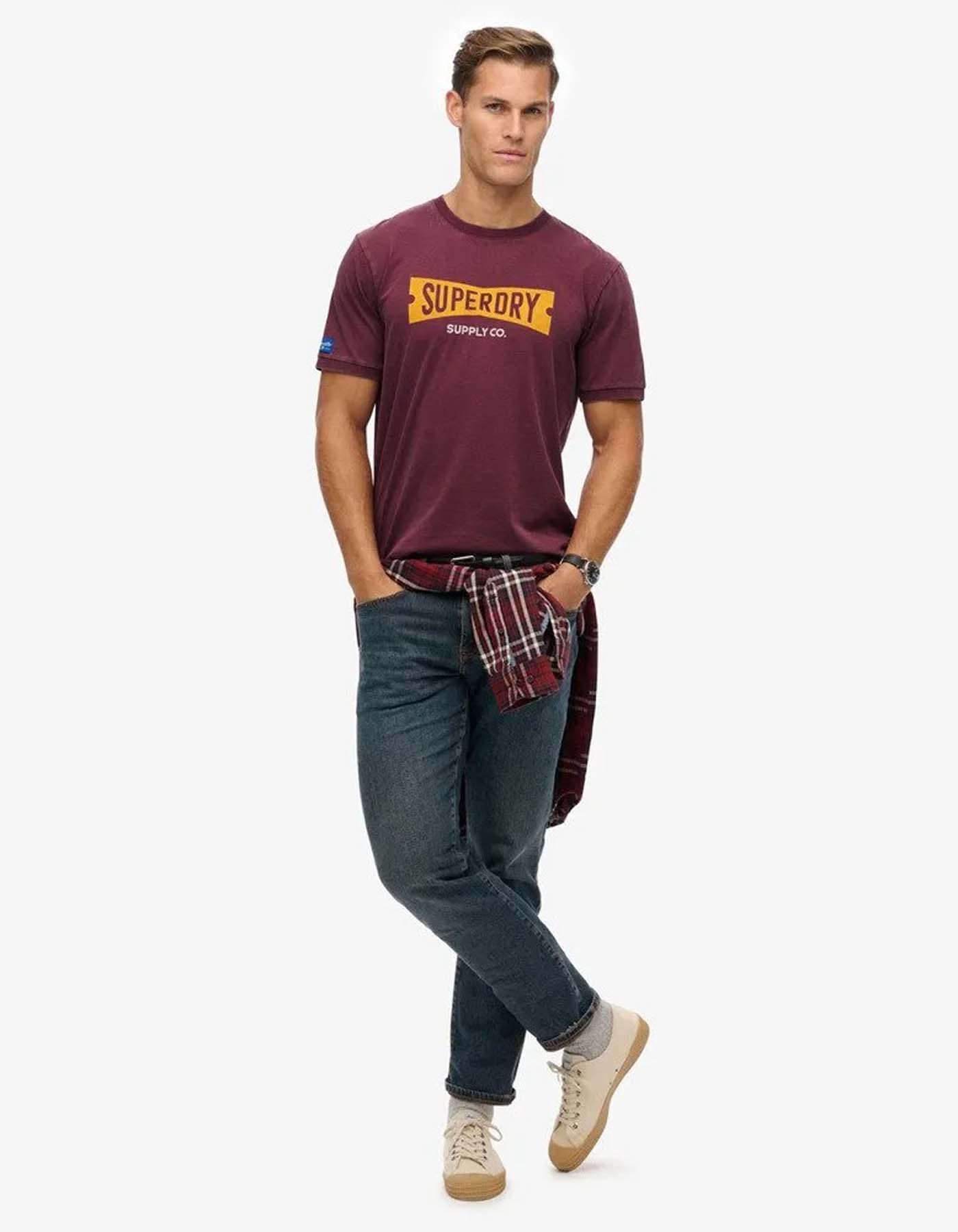 Camiseta Superdry Hombre M1012269A-1KD