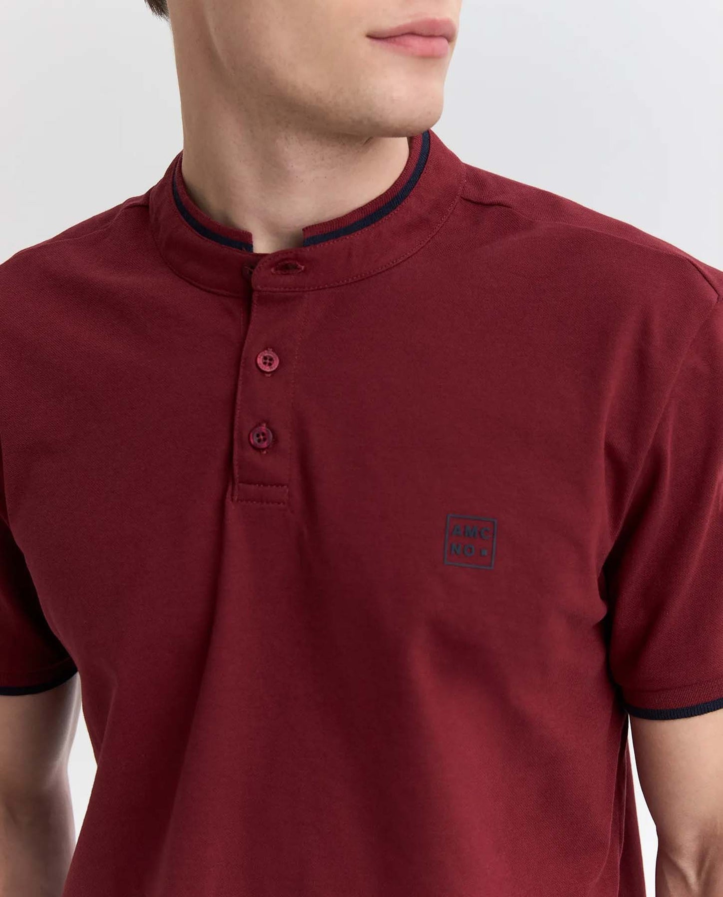 Camiseta Tipo Polo Americanino Hombre 800G003-191930