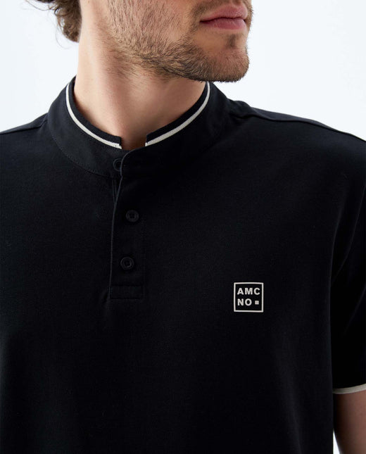 Camiseta Tipo Polo Americanino Hombre 800G003-194007