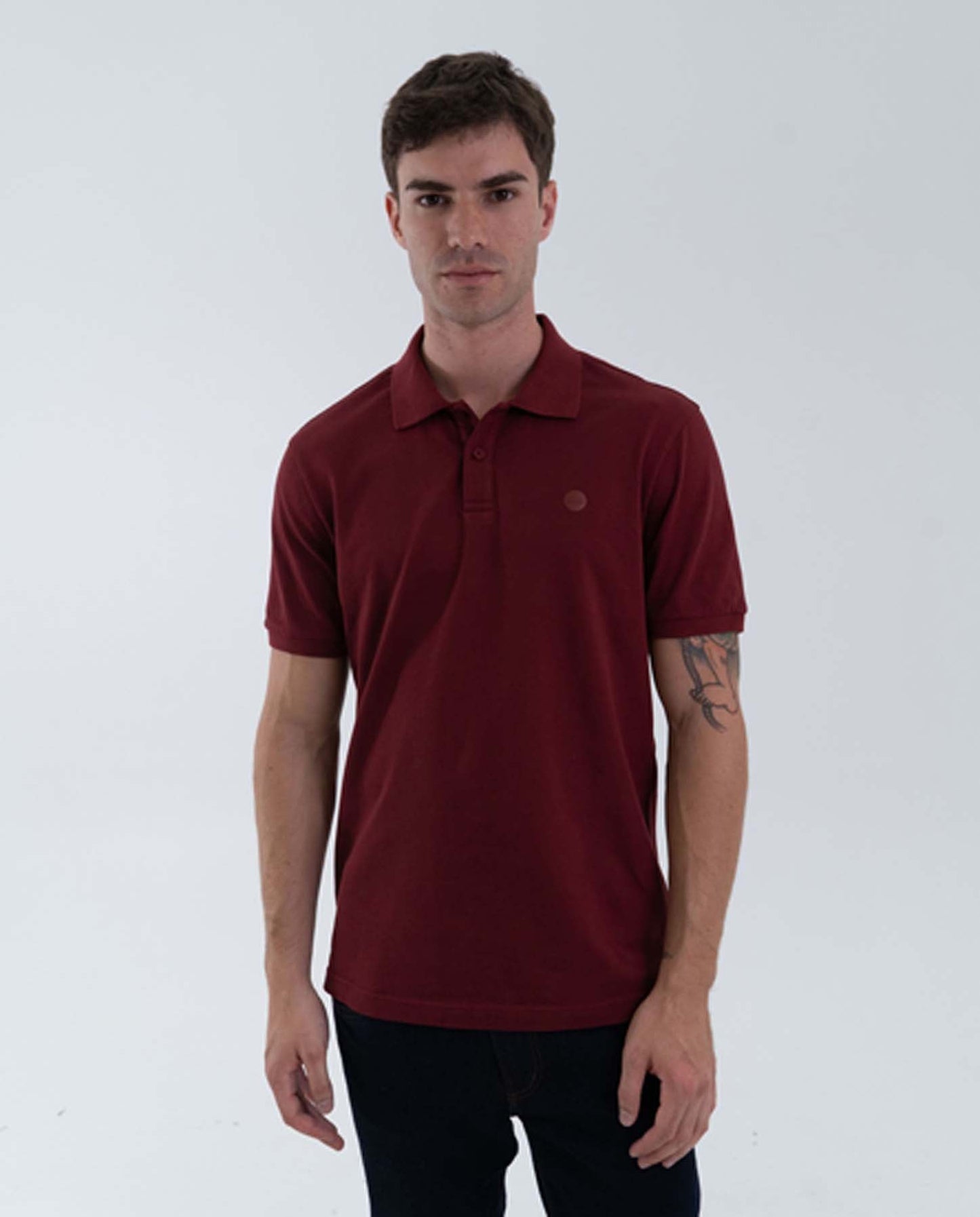 Camiseta Tipo Polo Americanino Hombre 800G004-191930