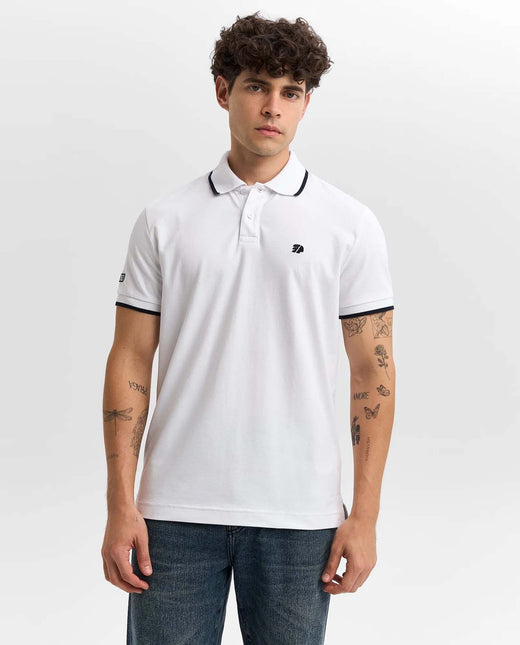 Camiseta Tipo Polo Americanino Hombre 800G005-110601