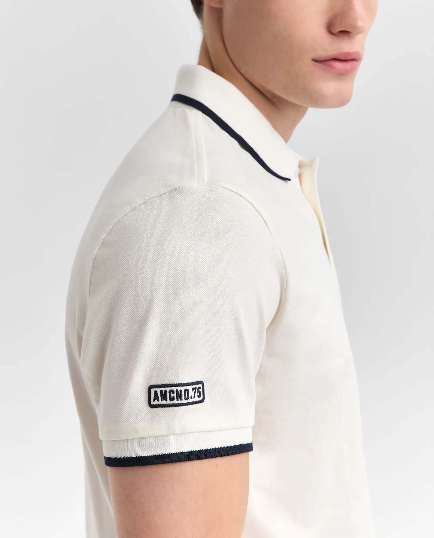 Camiseta Tipo Polo Americanino Hombre 800G005-114001