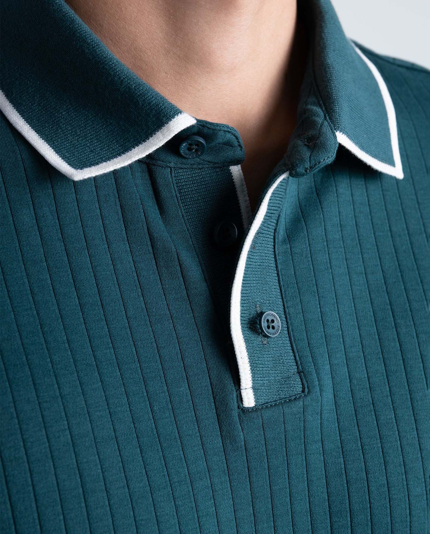 Camiseta Tipo Polo Americanino Hombre 801H005-195220