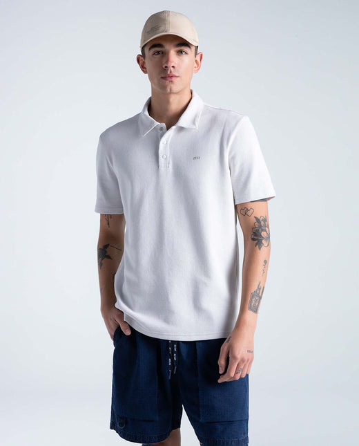 Camiseta Tipo Polo Americanino Hombre 801H006-134108