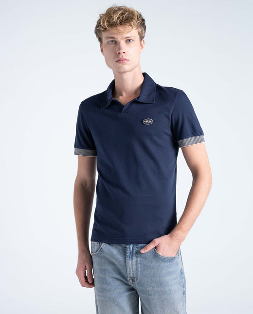 Camiseta Tipo Polo Americanino Hombre 801H007-194024