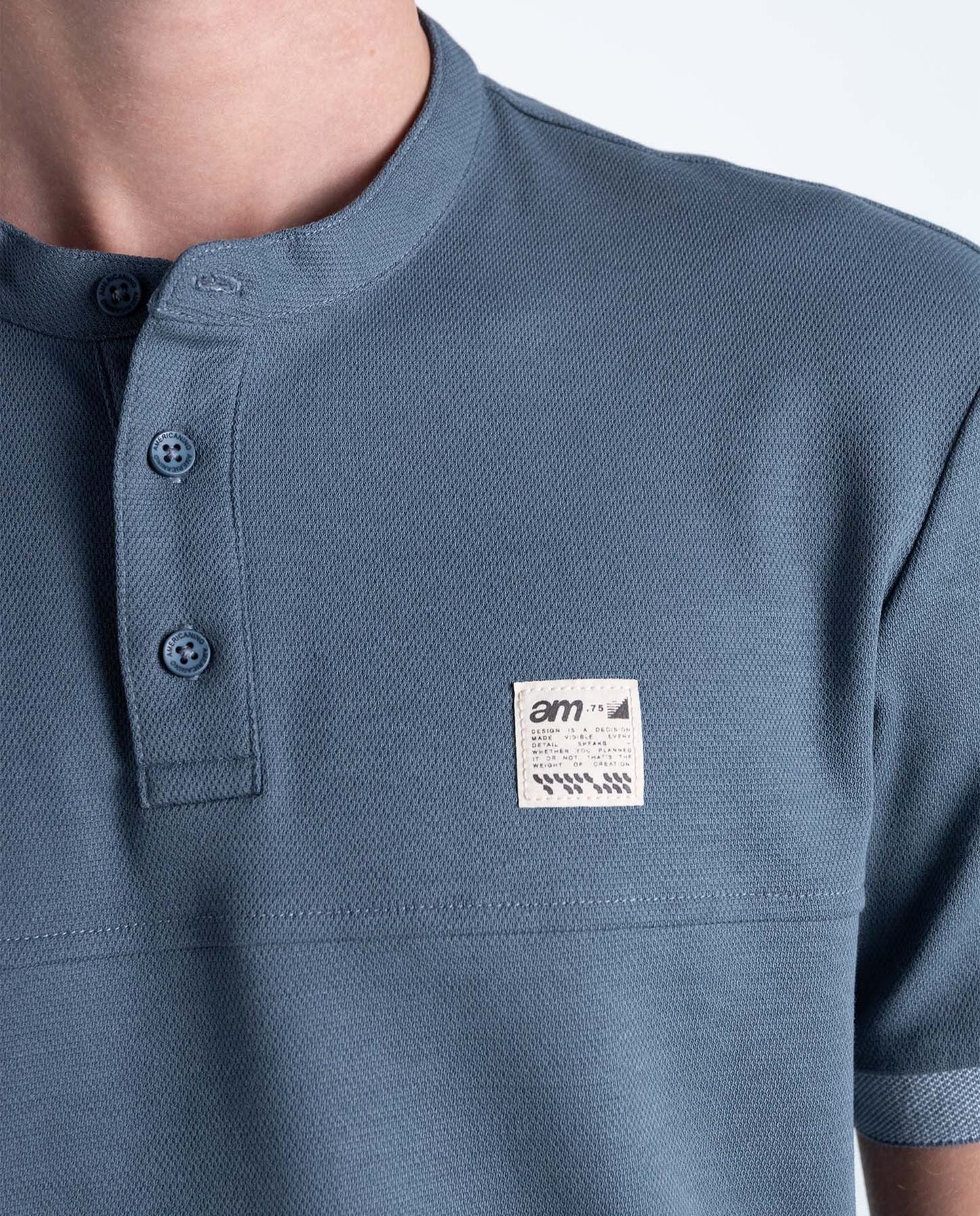 Camiseta Tipo Polo Americanino Hombre 801H008-194220