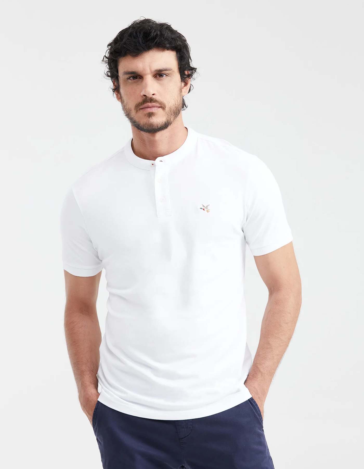 Camiseta Tipo Polo Chevignon Hombre 600G002-110601