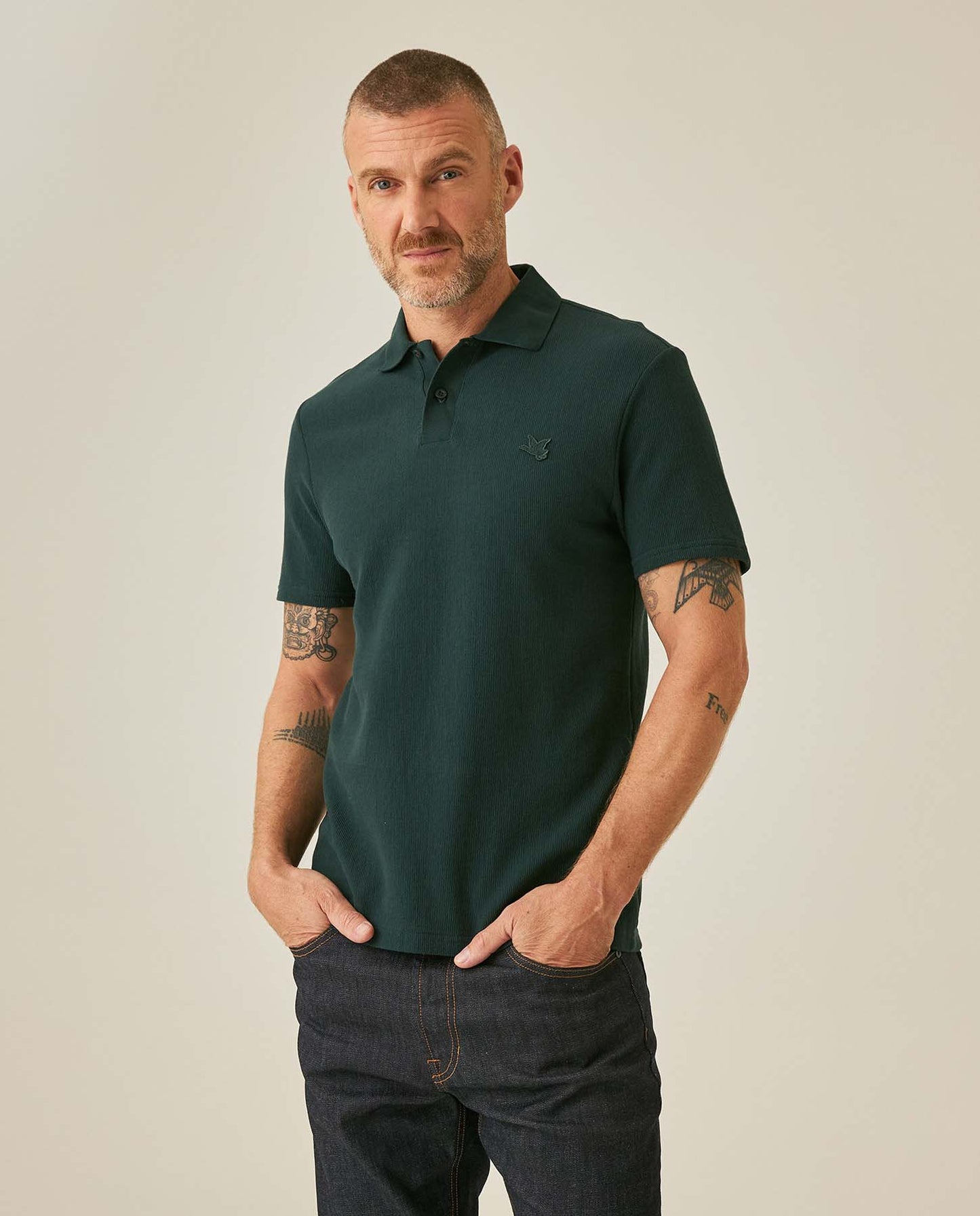 Camiseta Tipo Polo Chevignon Hombre 601H009-195406