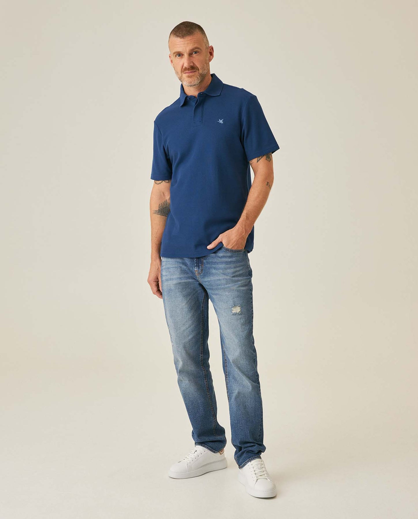 Camiseta Tipo Polo Chevignon Hombre 601H018-194031