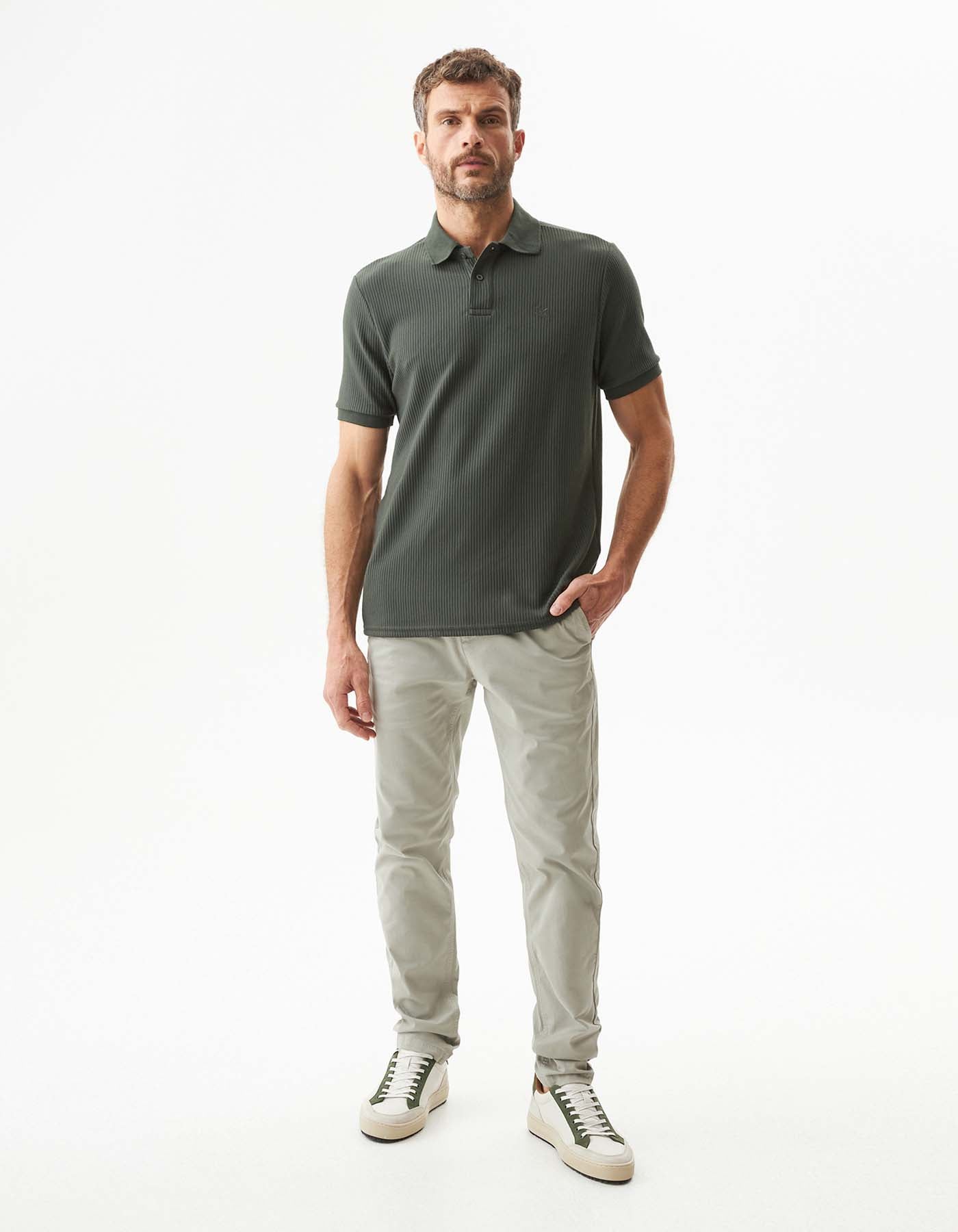 Camiseta Tipo Polo Chevignon Hombre 609G017-190509