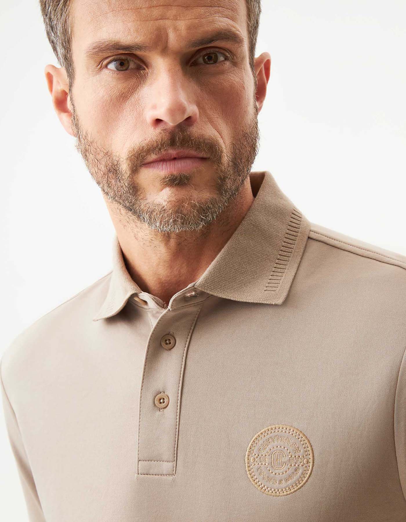 Camiseta Tipo Polo Chevignon Hombre 609G018-161107