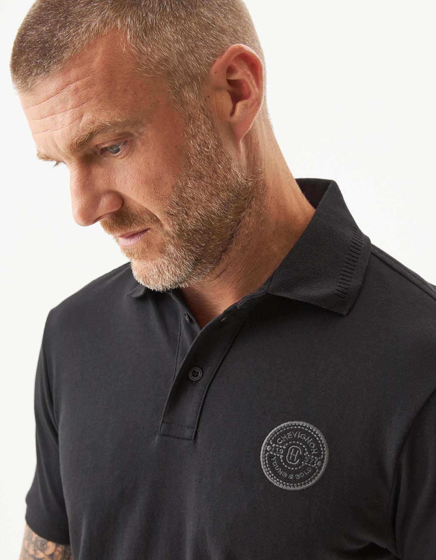 Camiseta Tipo Polo Chevignon Hombre 609G018-194007