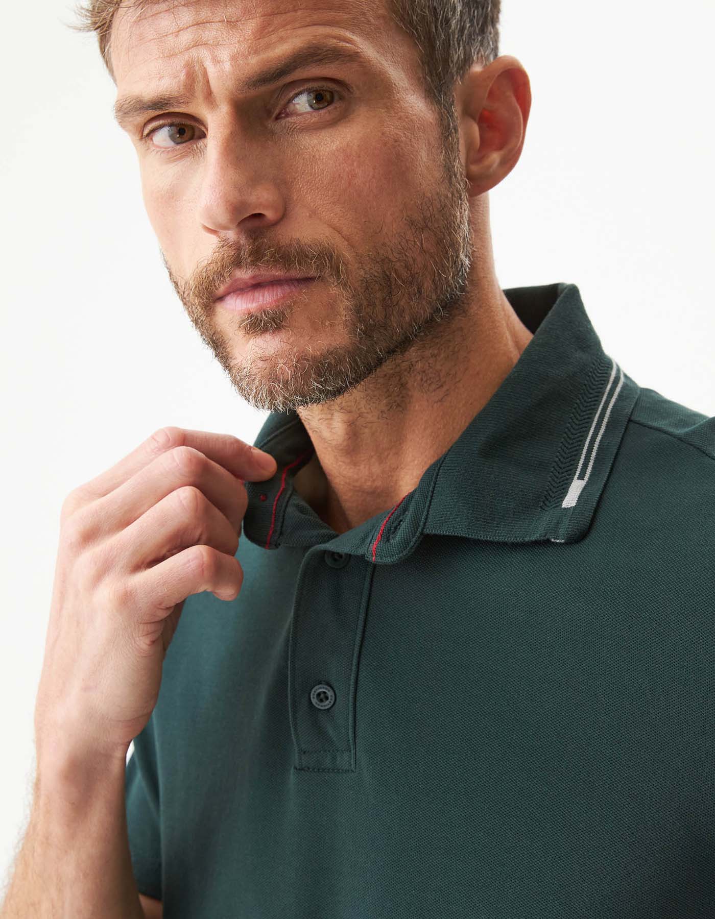 Camiseta Tipo Polo Chevignon Hombre 609G025-195350