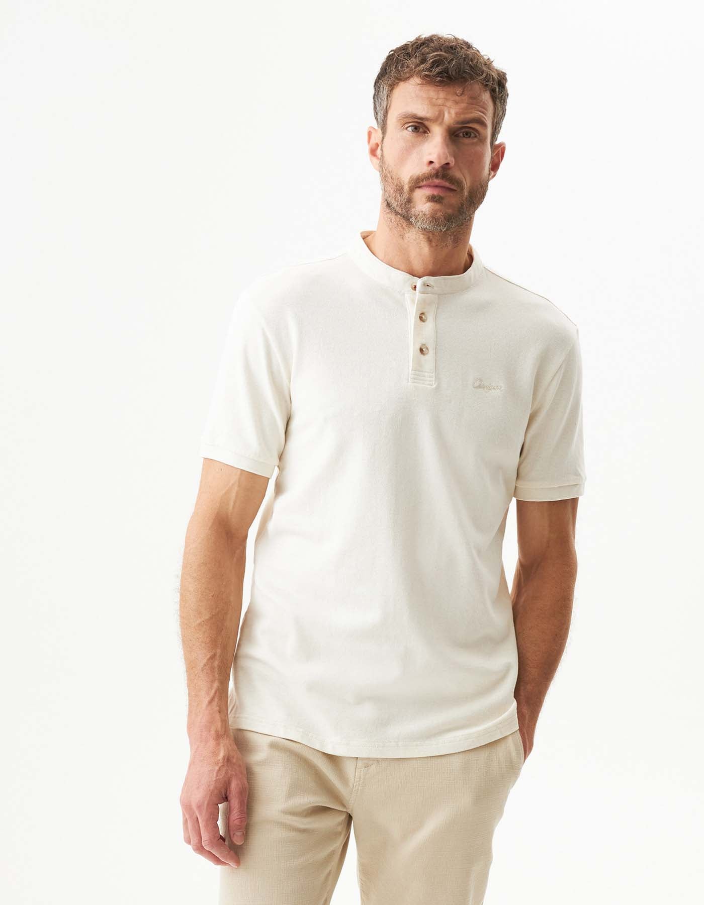 Camiseta Tipo Polo Chevignon Hombre 609G026-130905