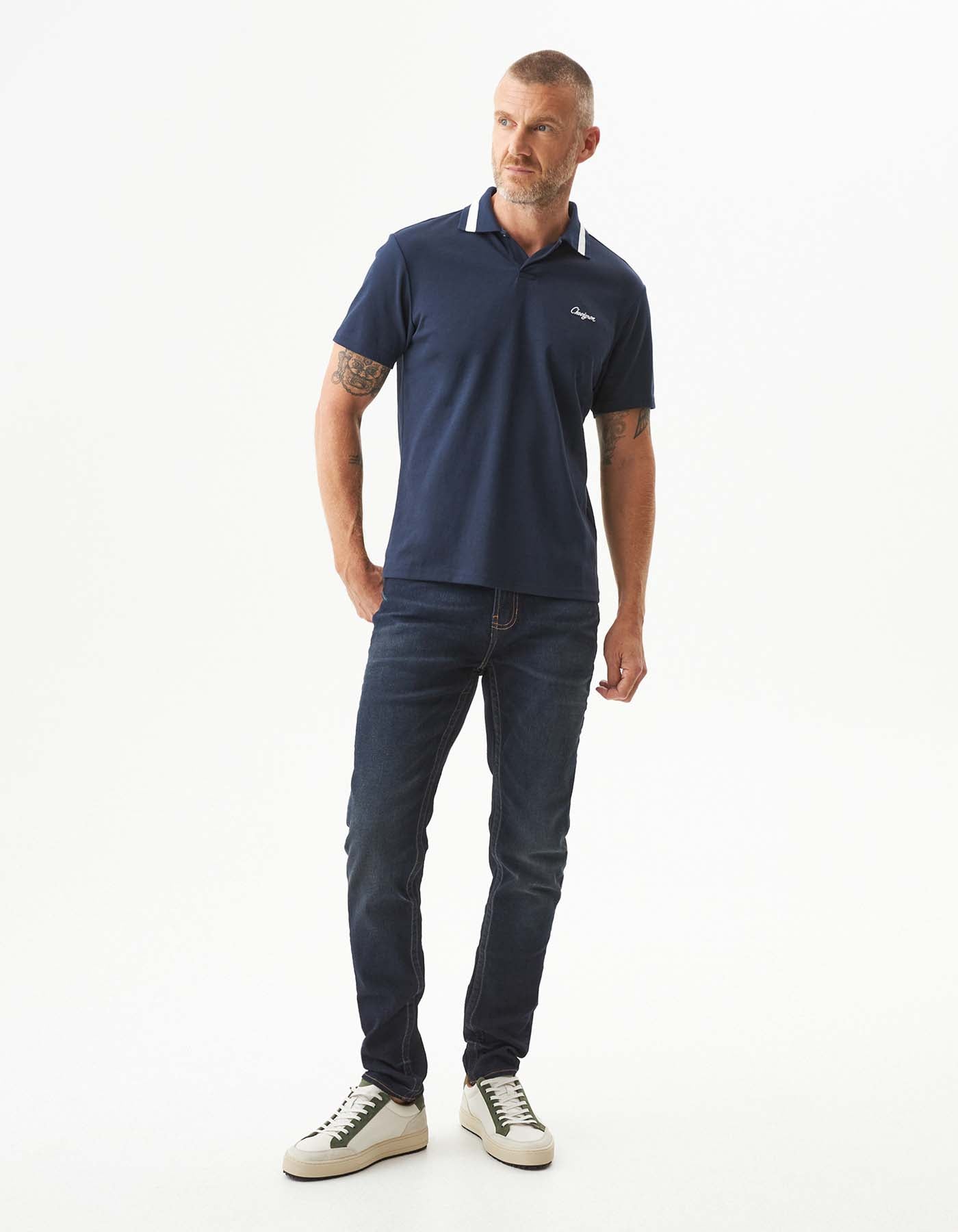 Camiseta Tipo Polo Chevignon Hombre 609G029-193924