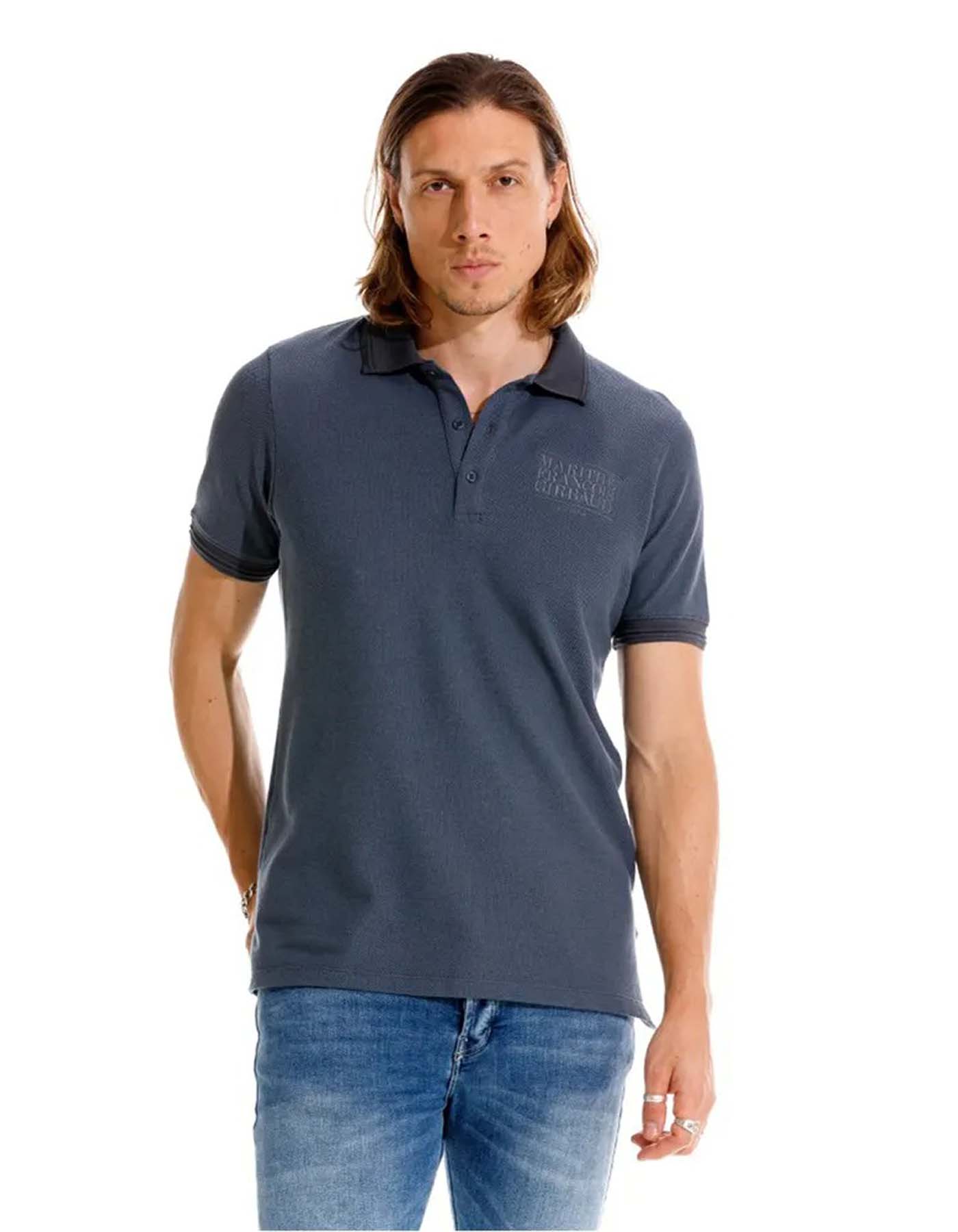 Camiseta Tipo Polo Girbaud Hombre GM1102796N000-GRO