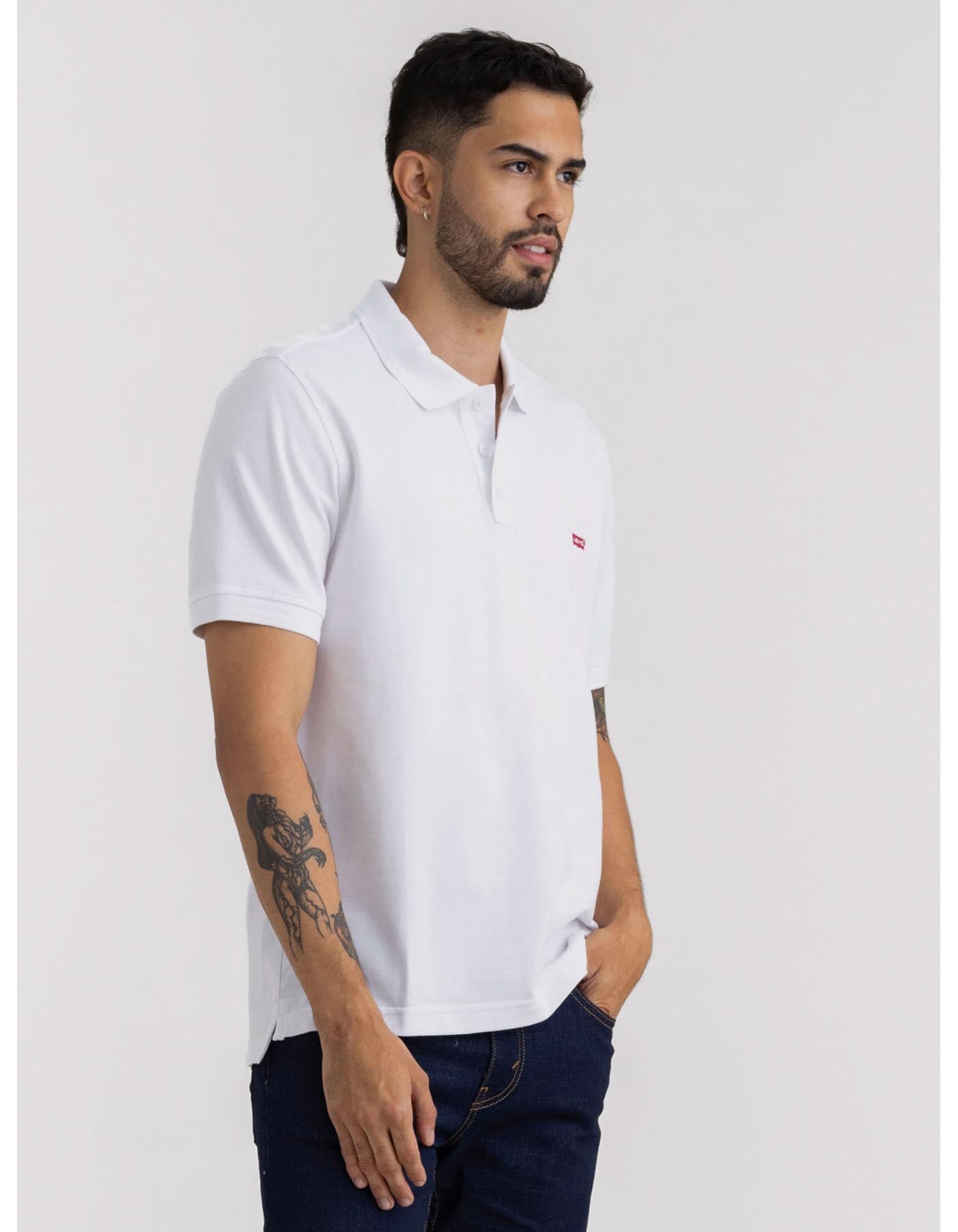 Camiseta Tipo Polo Levis Hombre 233061