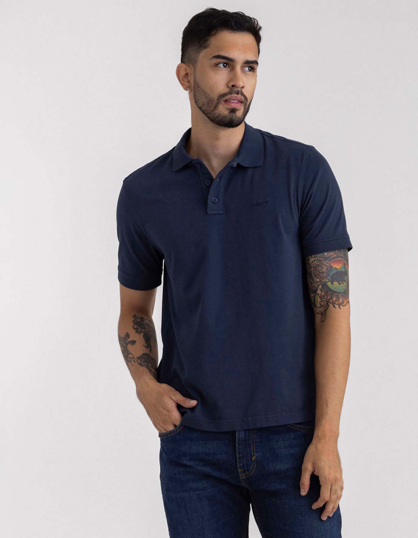 Camiseta Tipo Polo Levis Hombre 233072