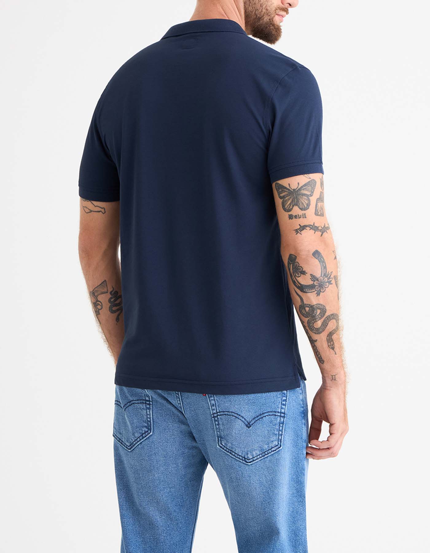 Camiseta Tipo Polo Levis Hombre 234232