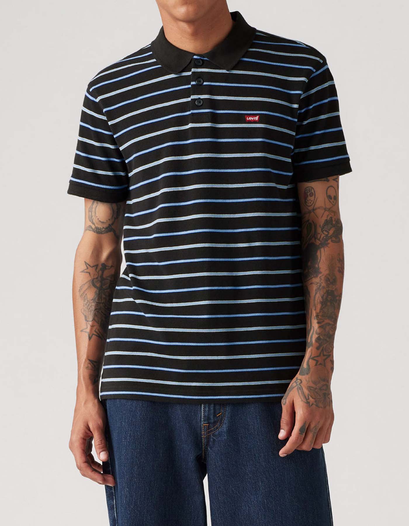 Camiseta Tipo Polo Levis Hombre 234567