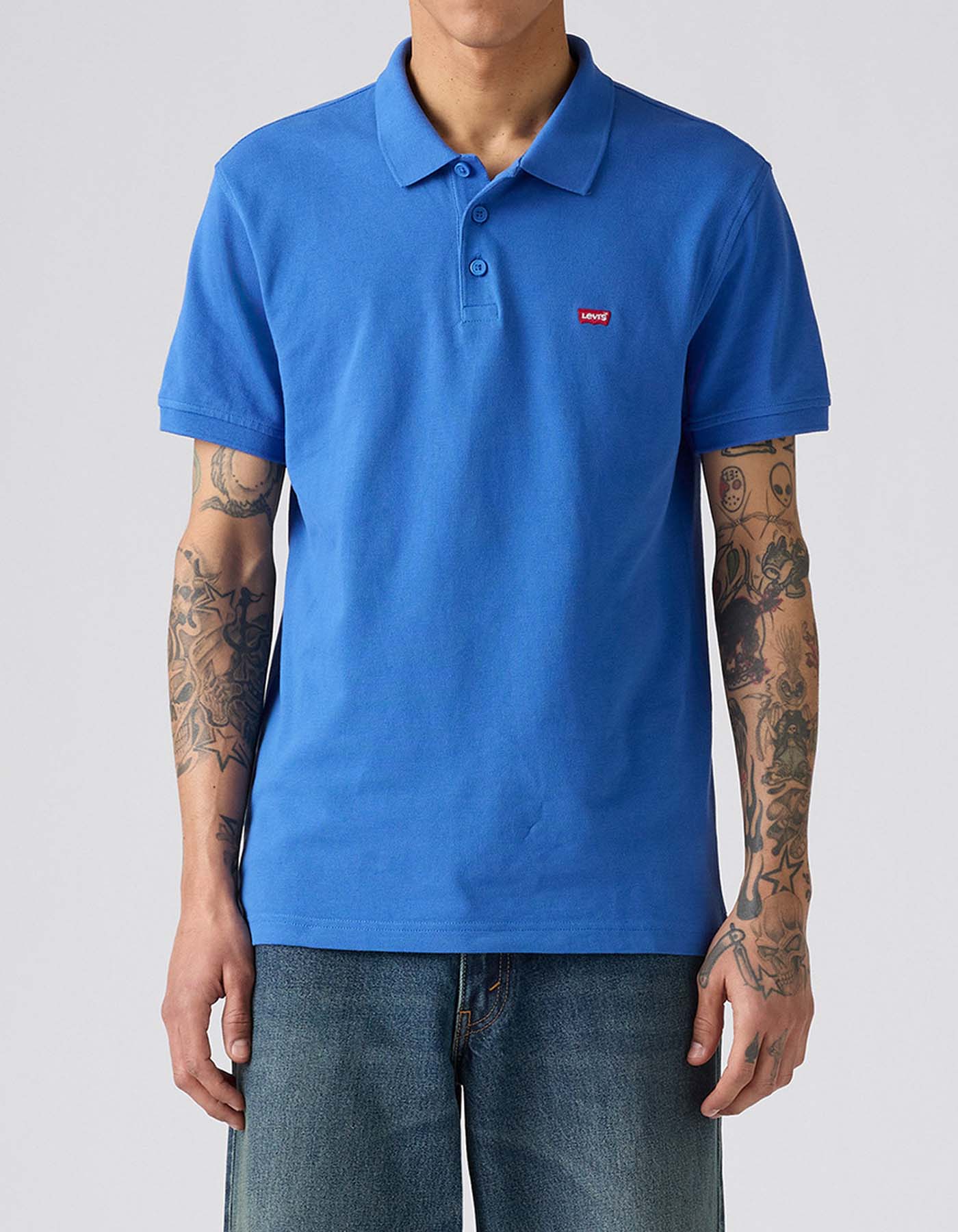 Camiseta Tipo Polo Levis Hombre 235526