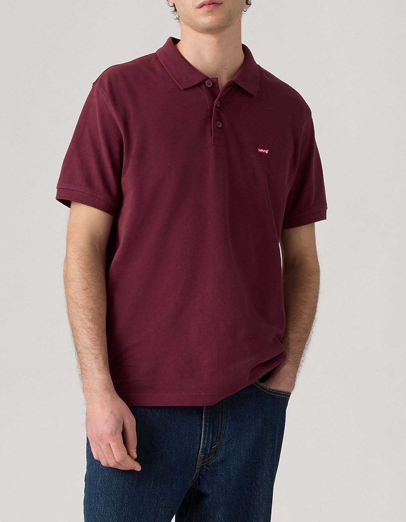 Camiseta Tipo Polo Levis Hombre 235527
