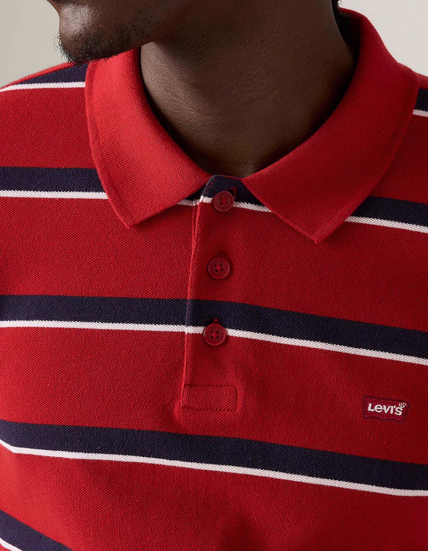 Camiseta Tipo Polo Levis Hombre 235529