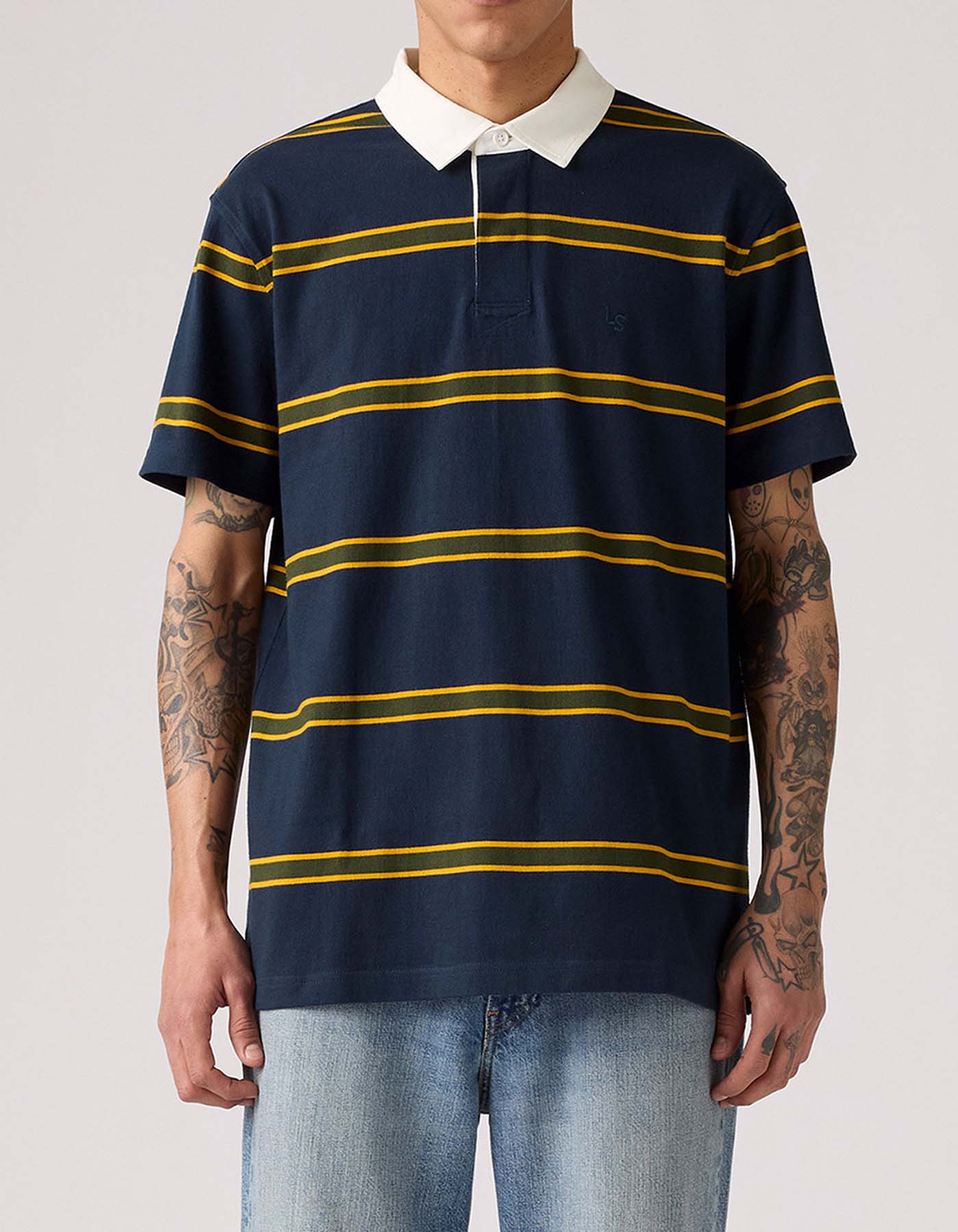Camiseta Tipo Polo Levis Hombre 235580