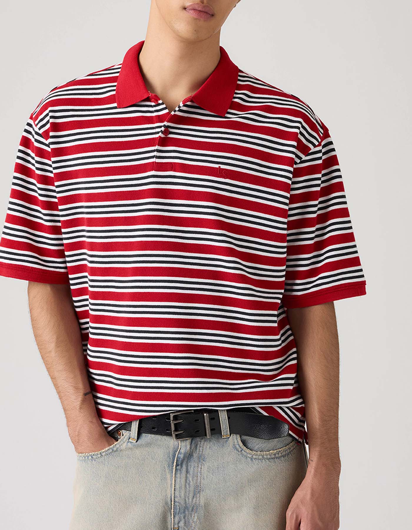 Camiseta Tipo Polo Levis Hombre 236179
