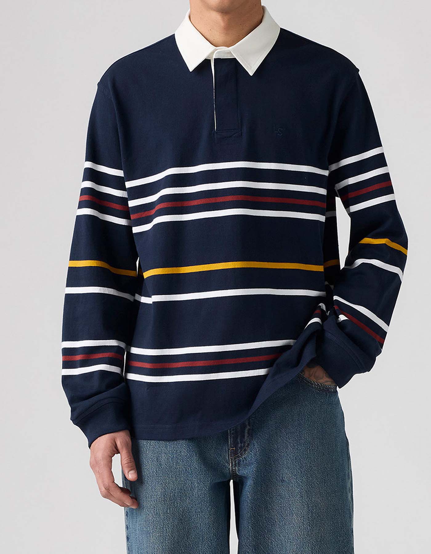 Camiseta Tipo Polo Levis Hombre 235582