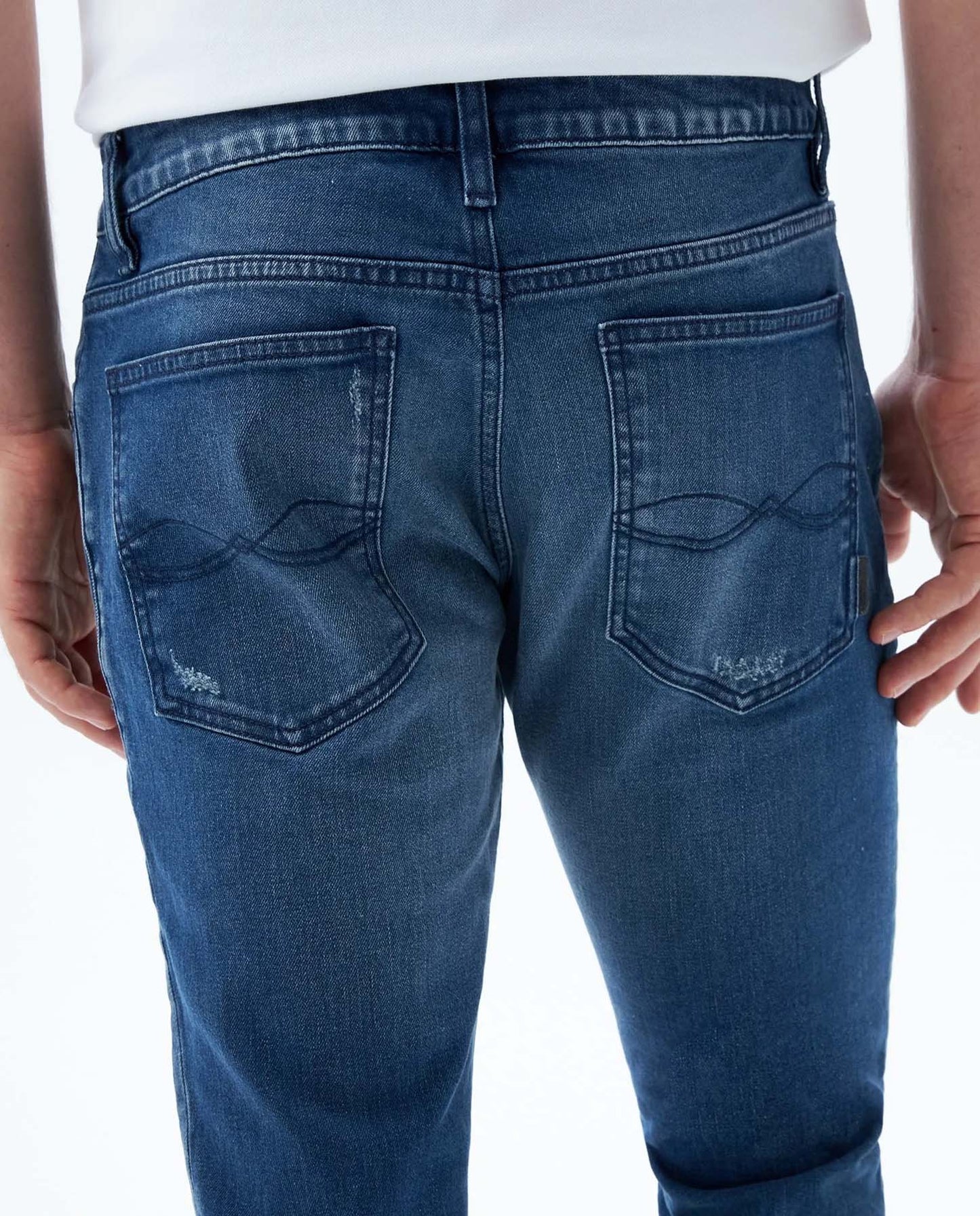 Jean Americanino Hombre Slim-Straight 530F801-174021