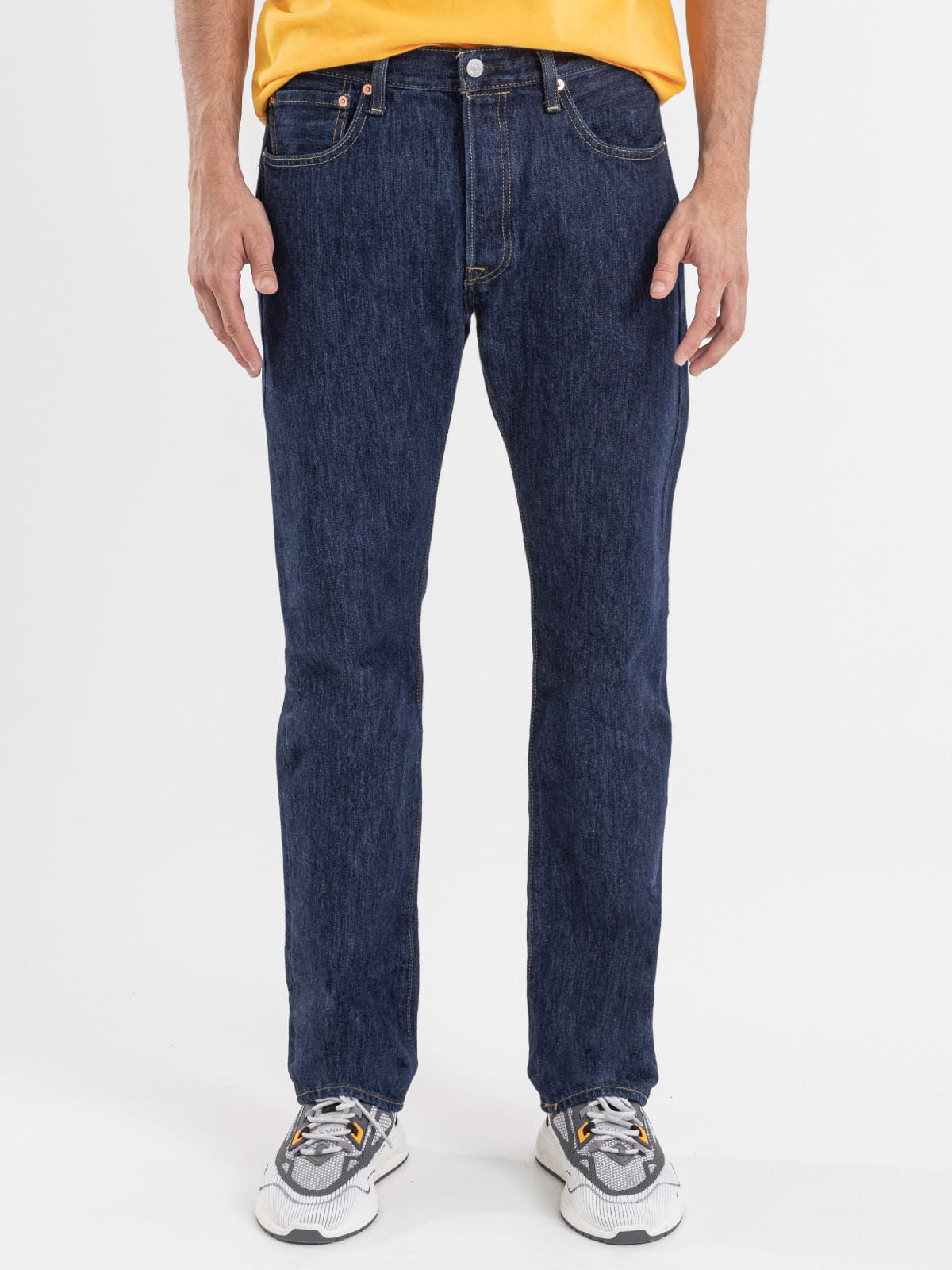 Jean Levis Hombre 501 Azul Industrial 6615